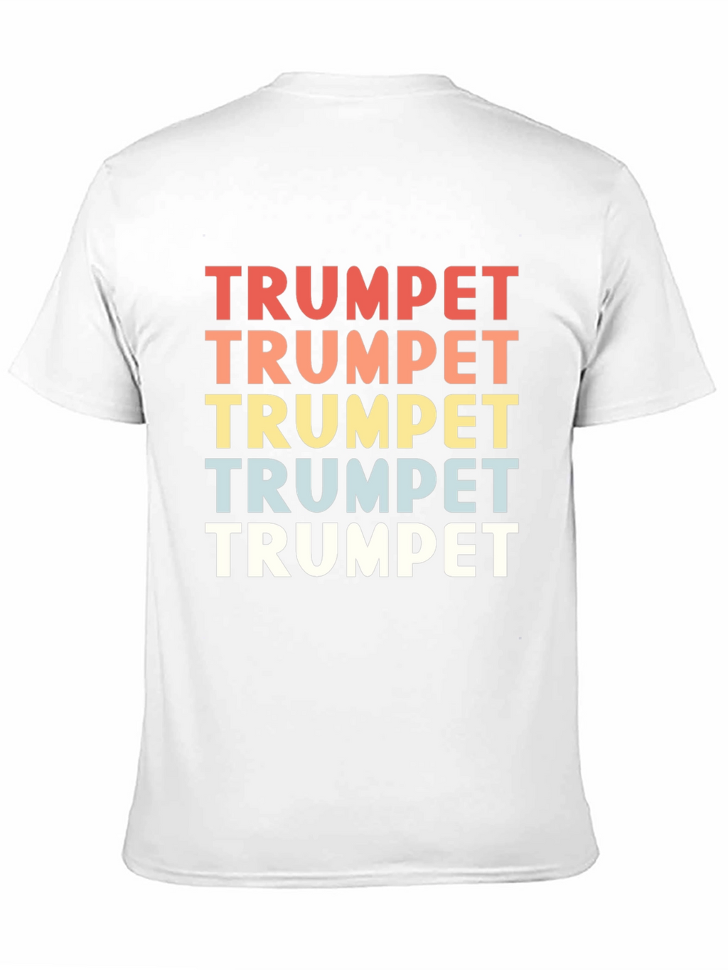 Trumpet Graphic T-Shirt - Retro Design