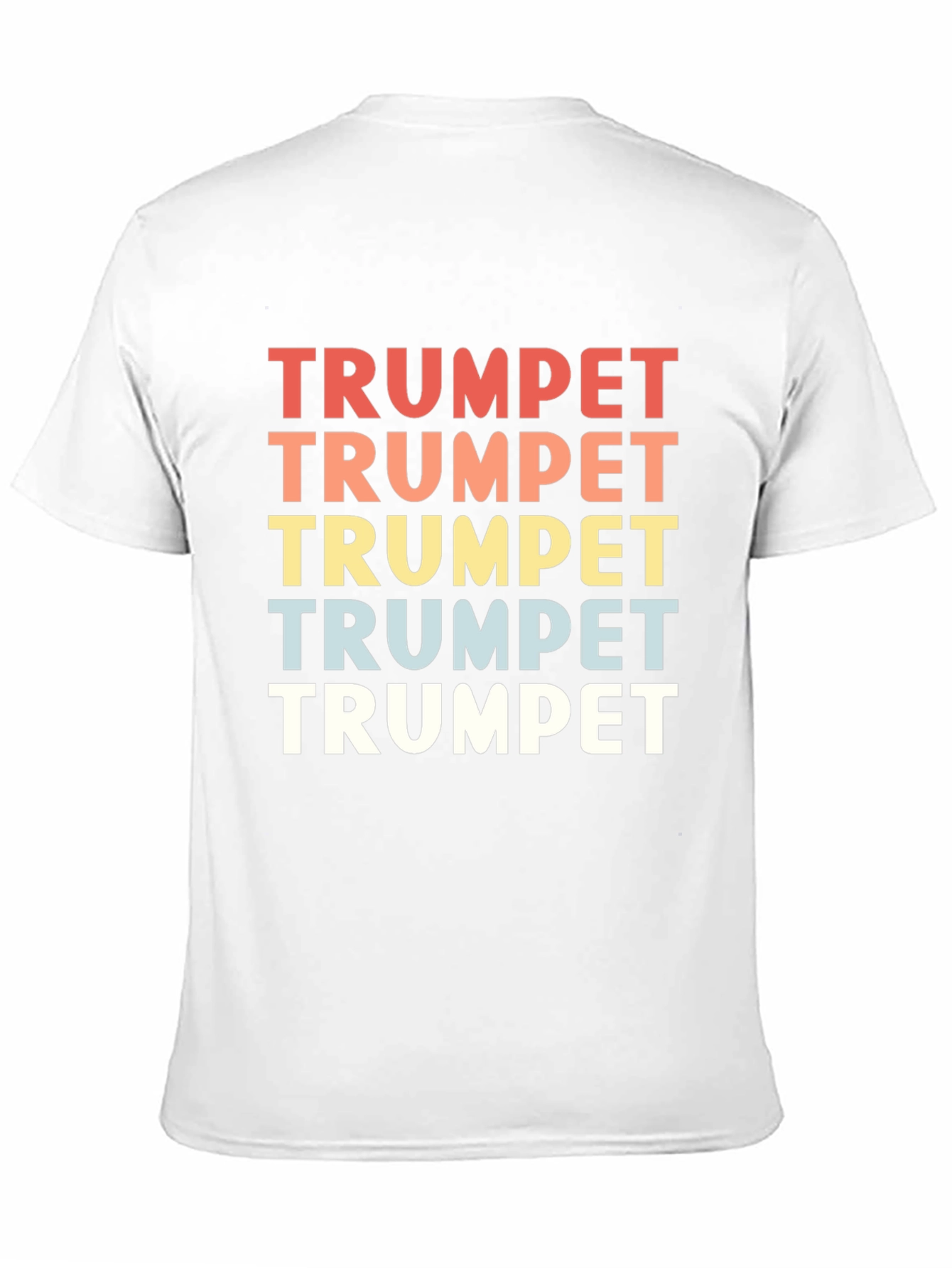 Trumpet Graphic T-Shirt - Retro Design