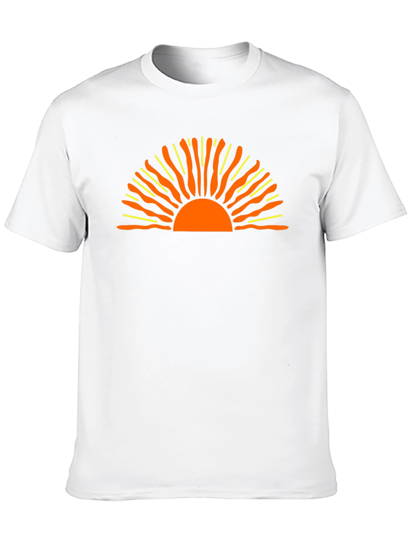 Sunset Graphic Black Tee
