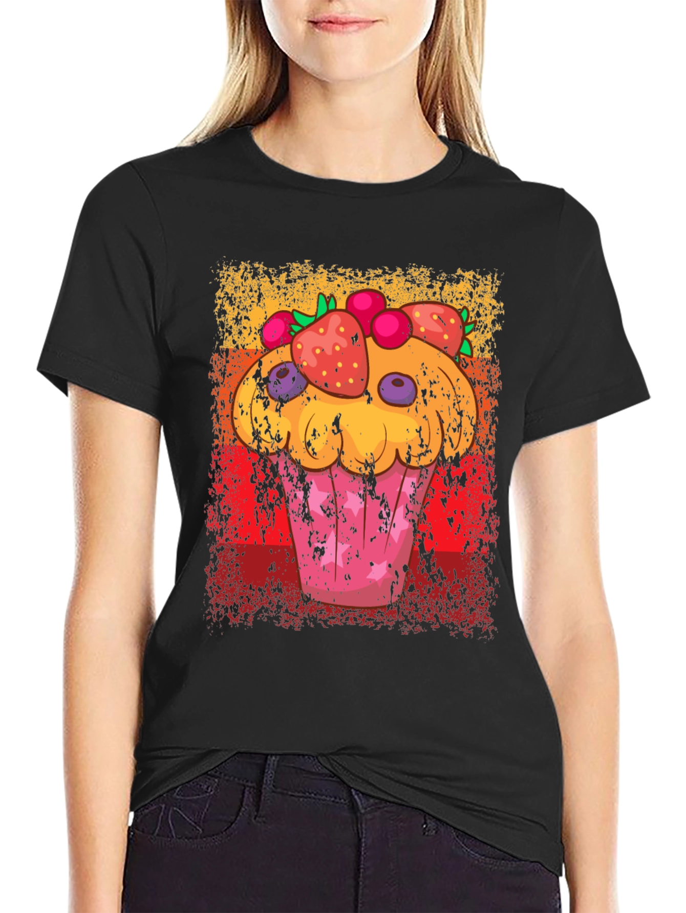 Cupcake Graphic T-Shirt - Sweet Treat Fashion