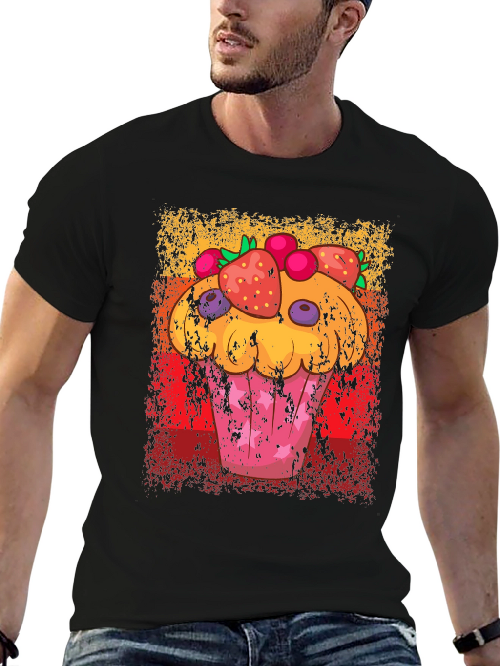 Cupcake Graphic T-Shirt - Sweet Treat Fashion