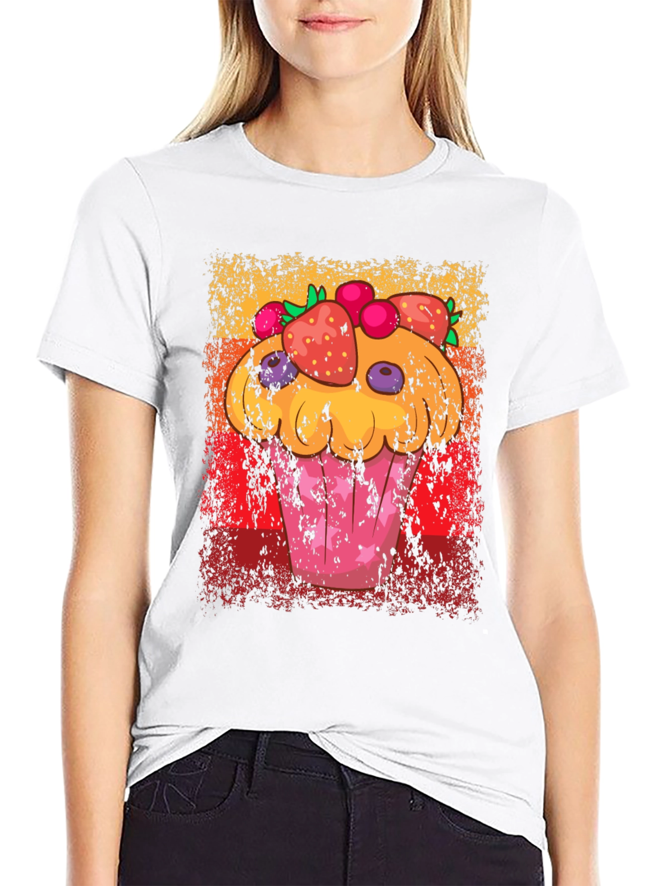 Cupcake Graphic T-Shirt - Sweet Treat Fashion