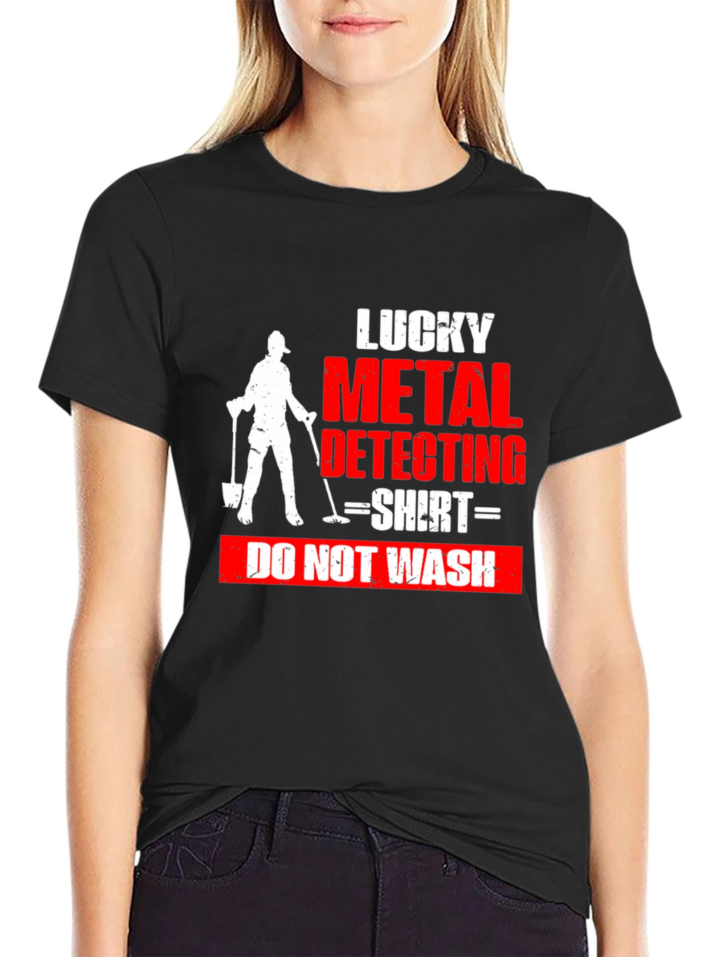 Lucky Metal Detecting Shirt - Do Not Wash