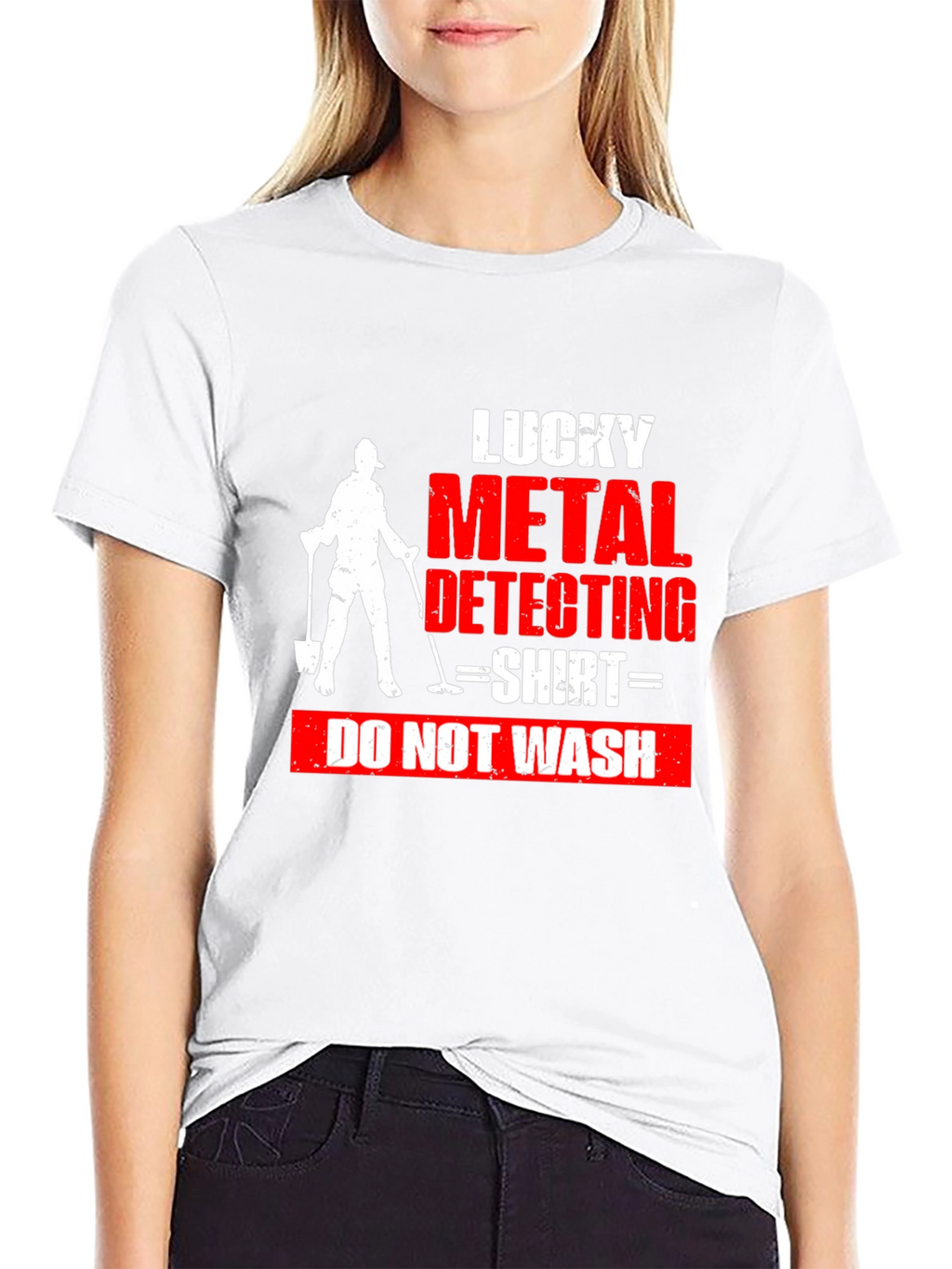Lucky Metal Detecting Shirt - Do Not Wash