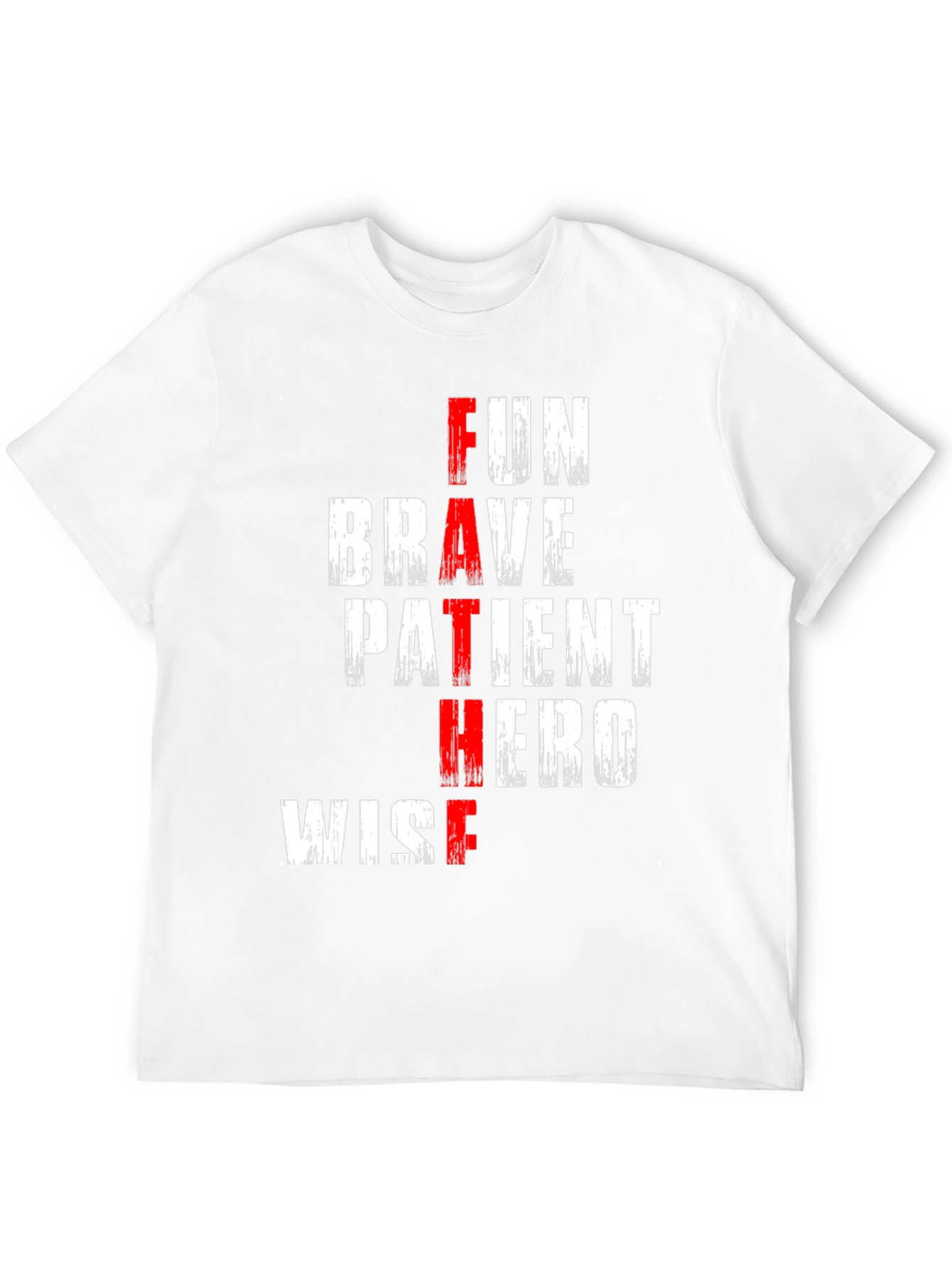 Fun Brave Father Hero Wise T-Shirt
