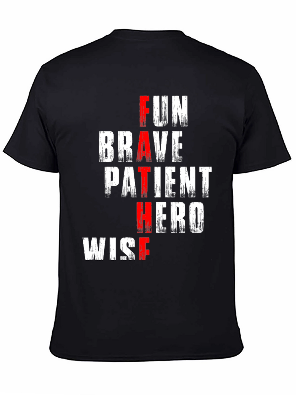 Fun Brave Father Hero Wise T-Shirt