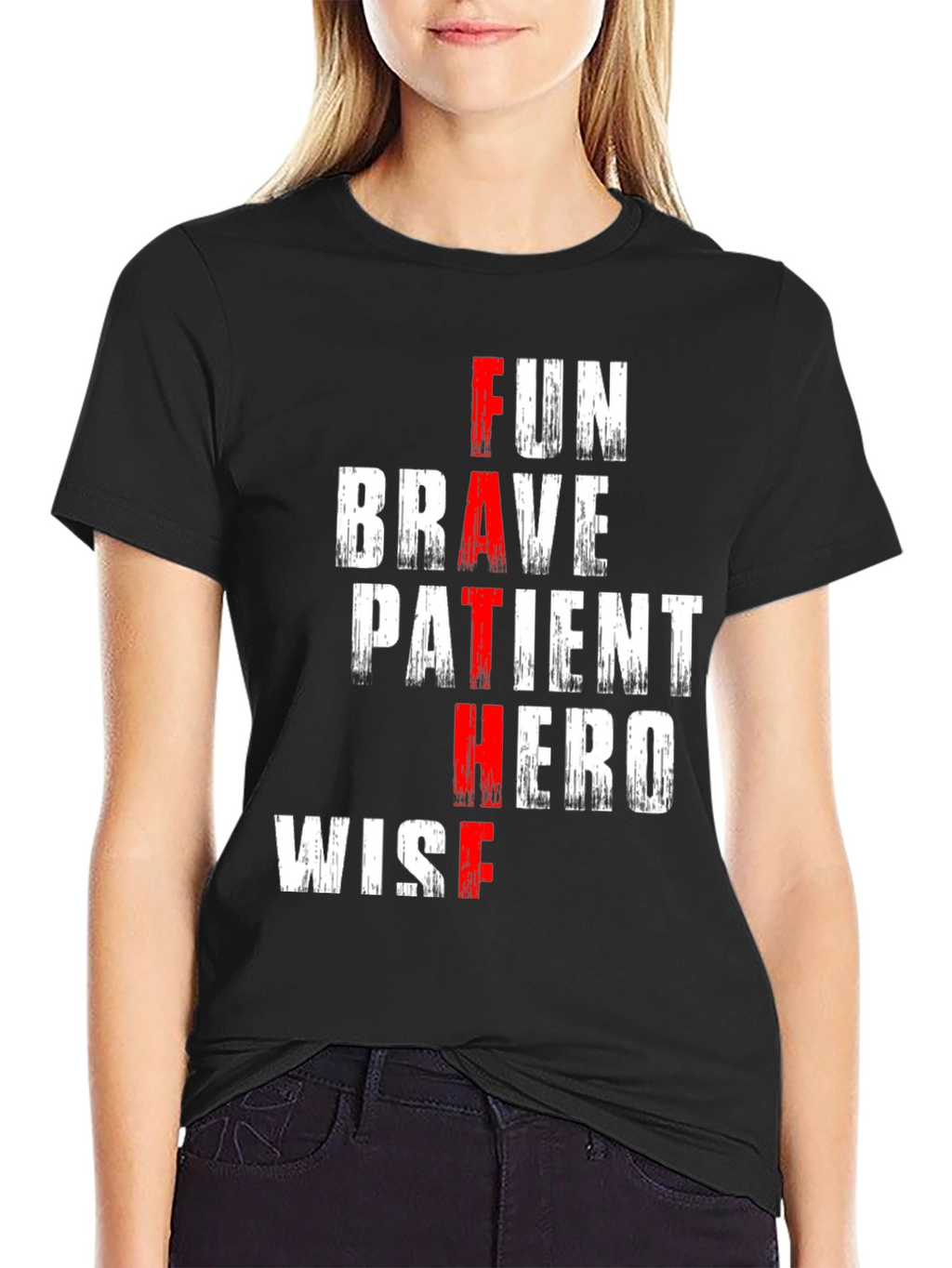 Fun Brave Father Hero Wise T-Shirt