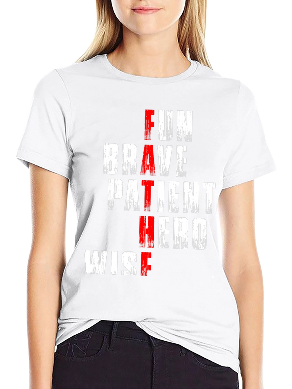 Fun Brave Father Hero Wise T-Shirt