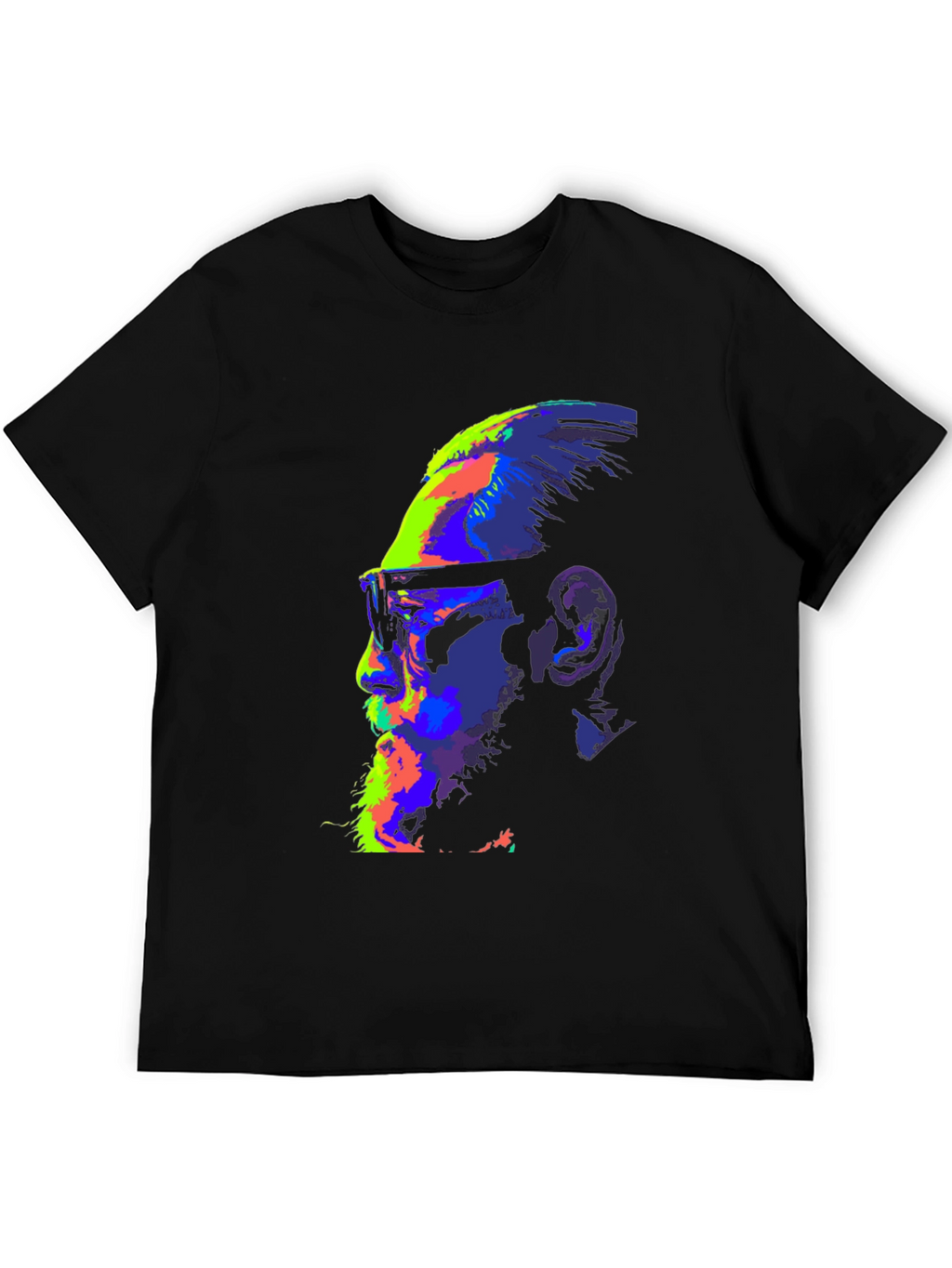 Vibrant McGregor Graphic Print Black T-Shirt