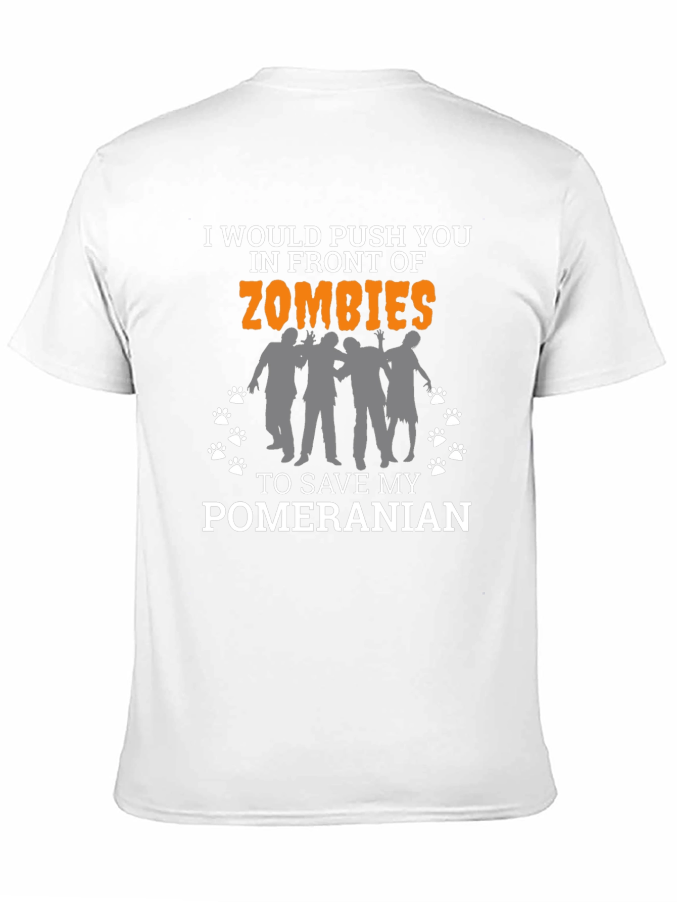 Zombie Pomeranian Graphic Tee
