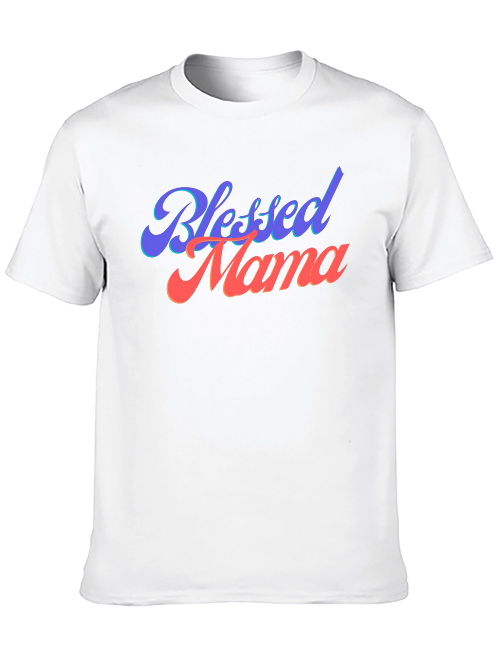 Blessed Mama Black T-Shirt Graphic Tee