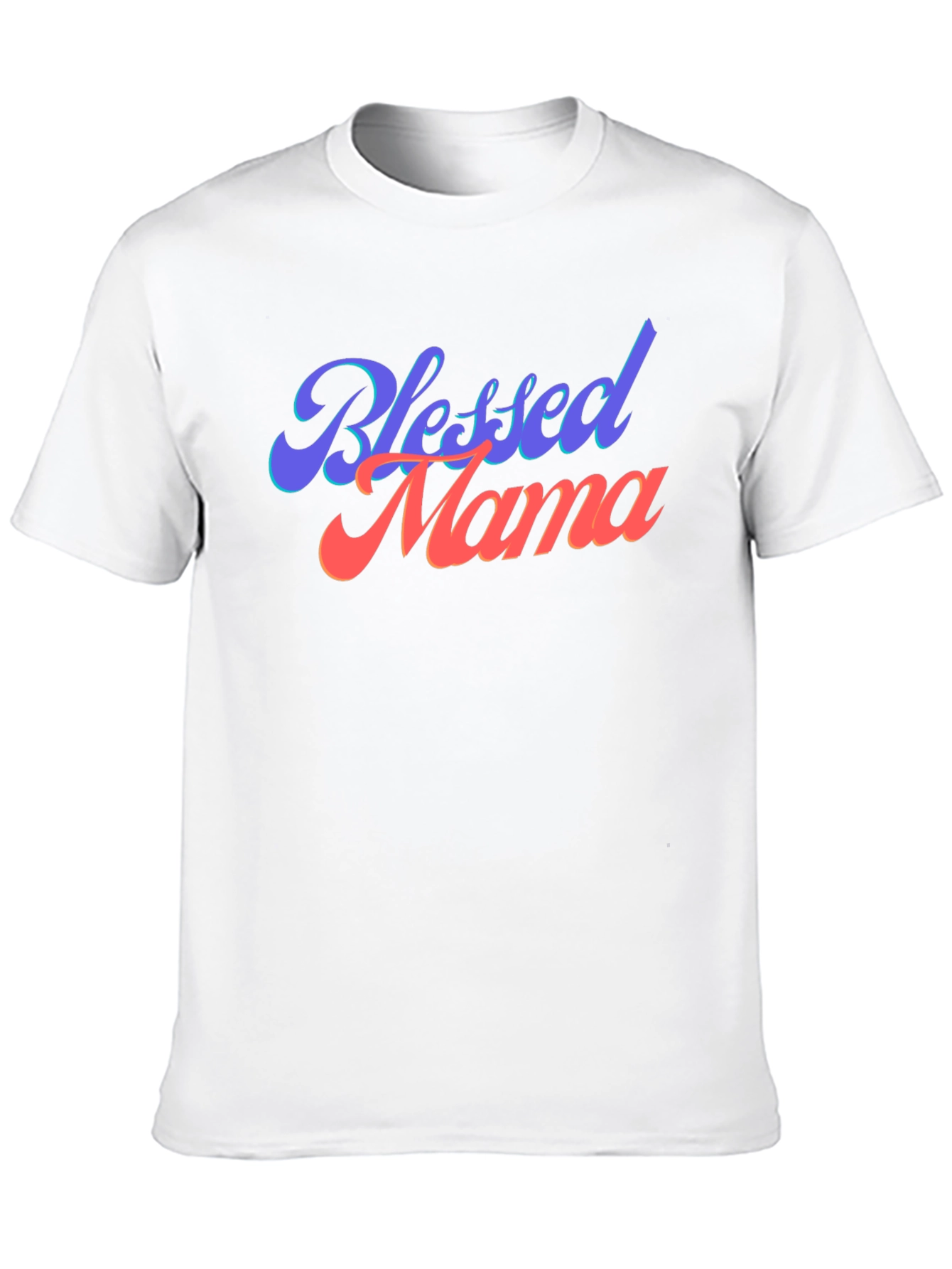 Blessed Mama Black T-Shirt Graphic Tee