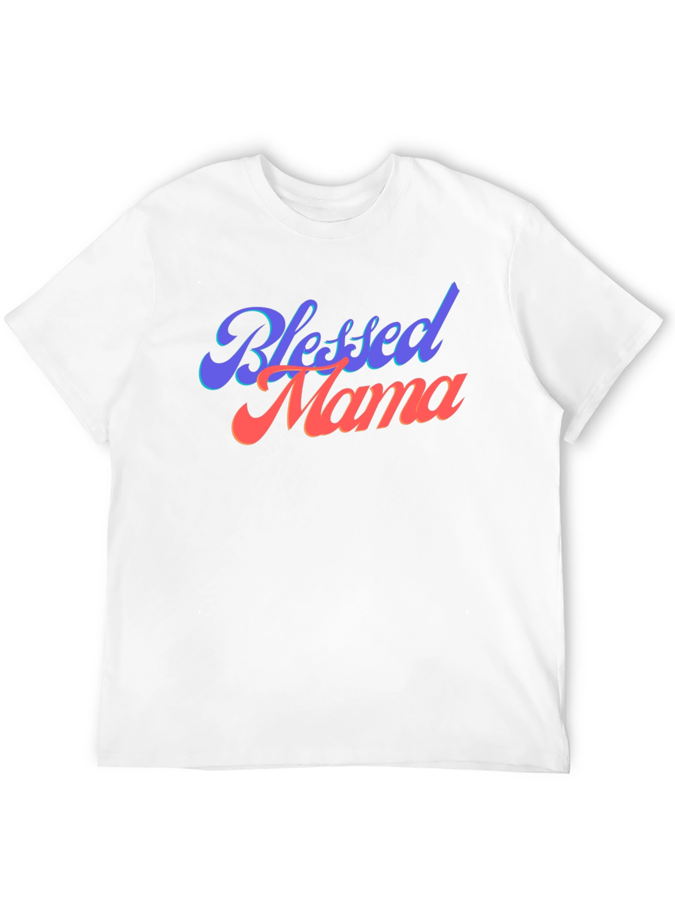 Blessed Mama Black T-Shirt Graphic Tee