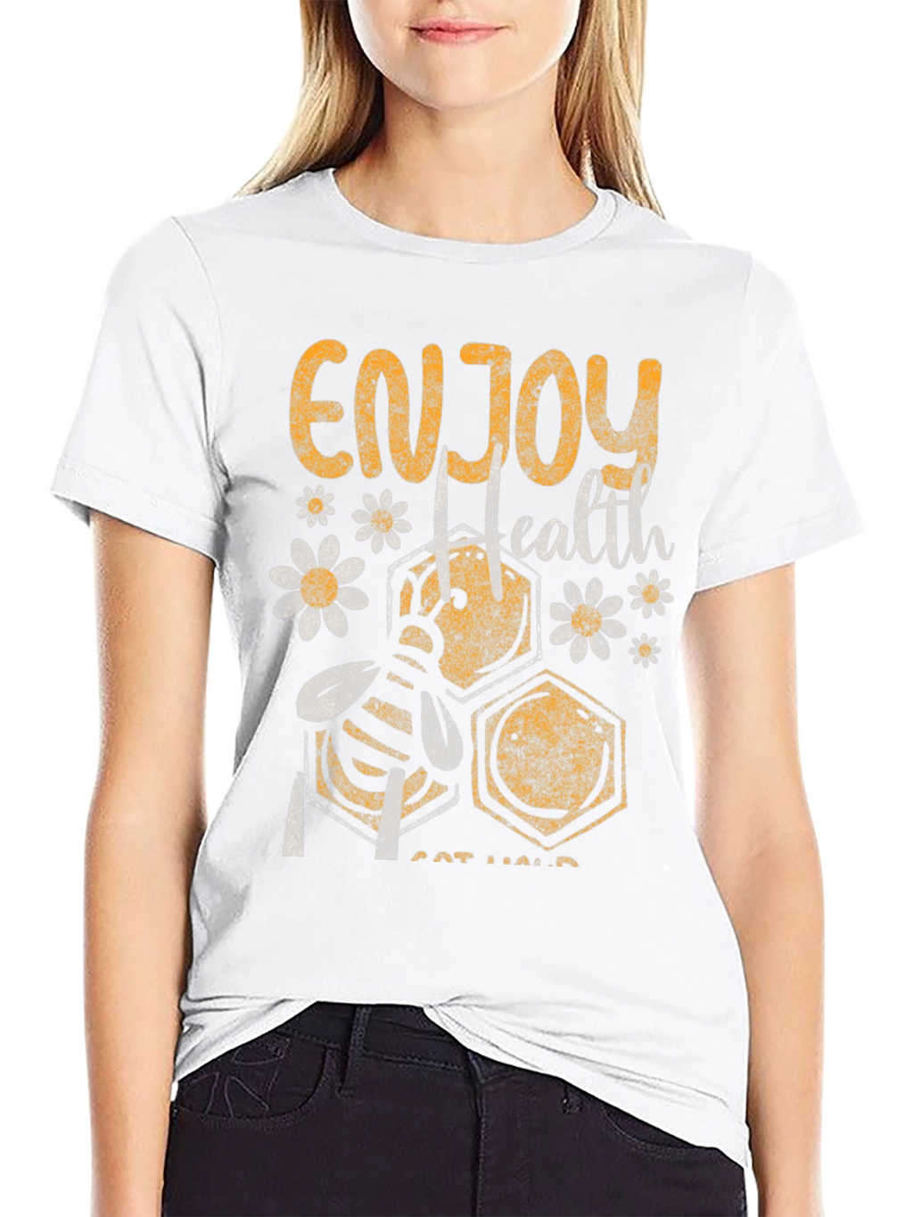 Enjoy Health Bee Graphic T-Shirt