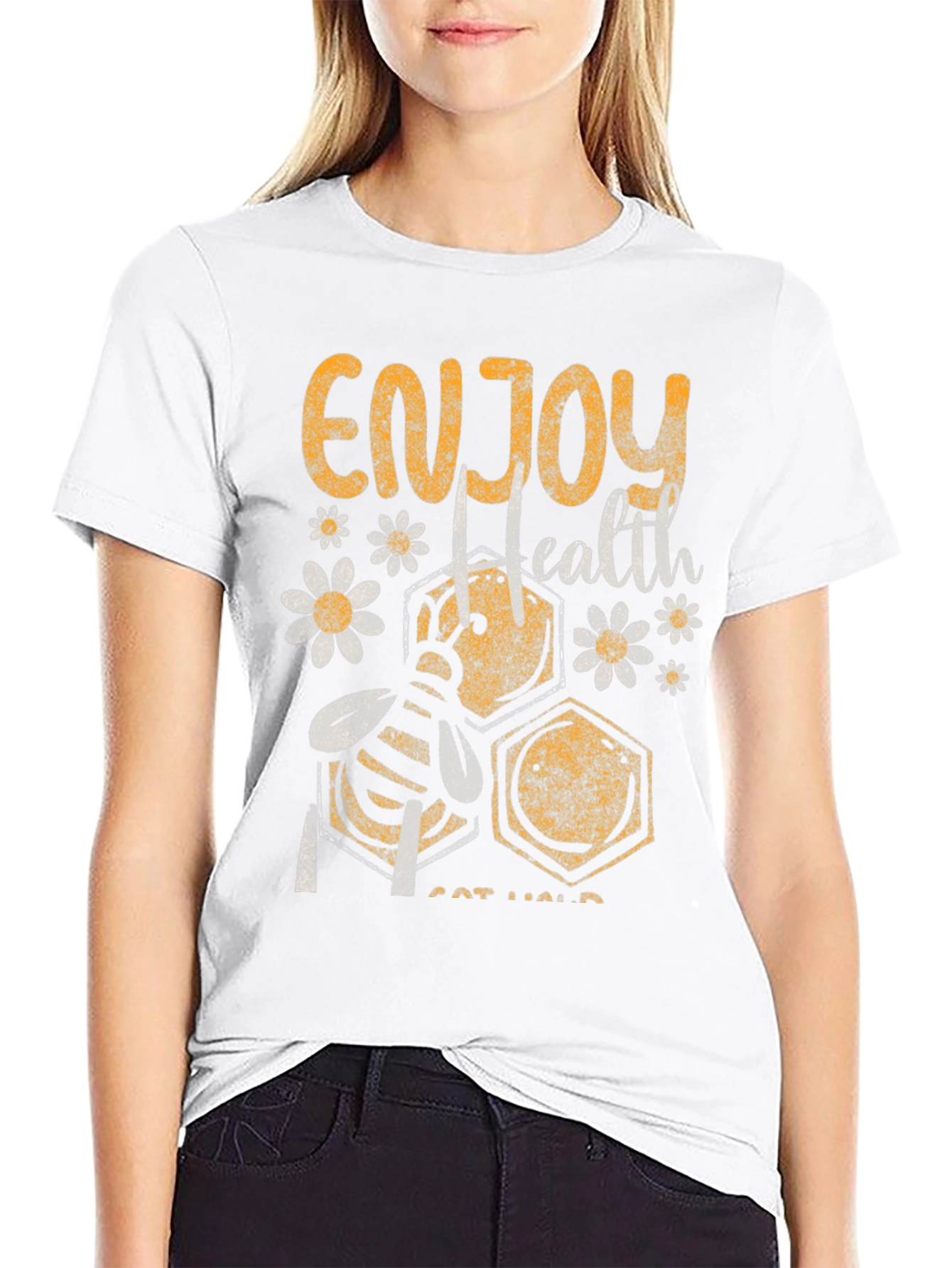 Enjoy Health Bee Graphic T-Shirt