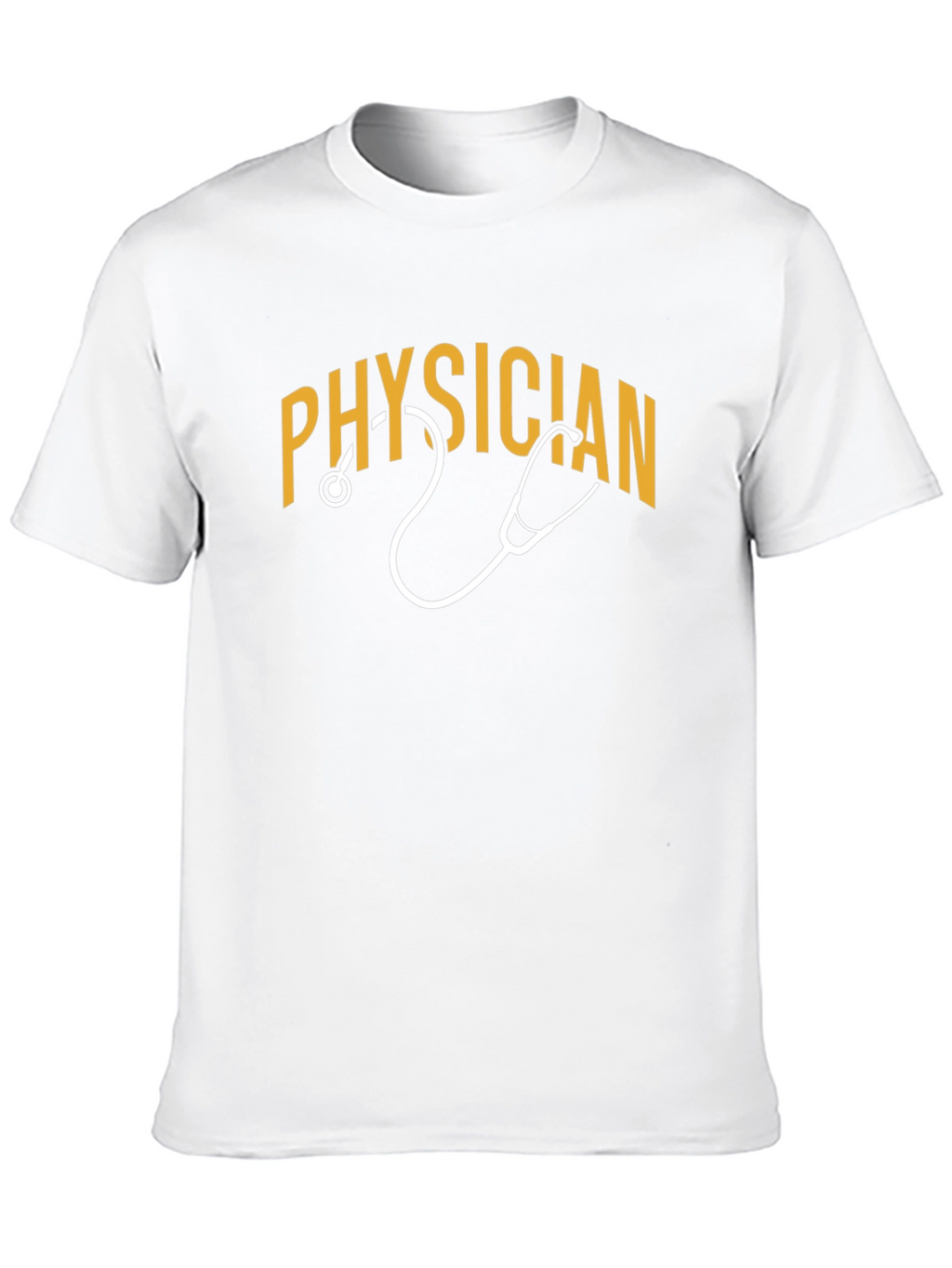 Physician T-Shirt with Stethoscope Graphic