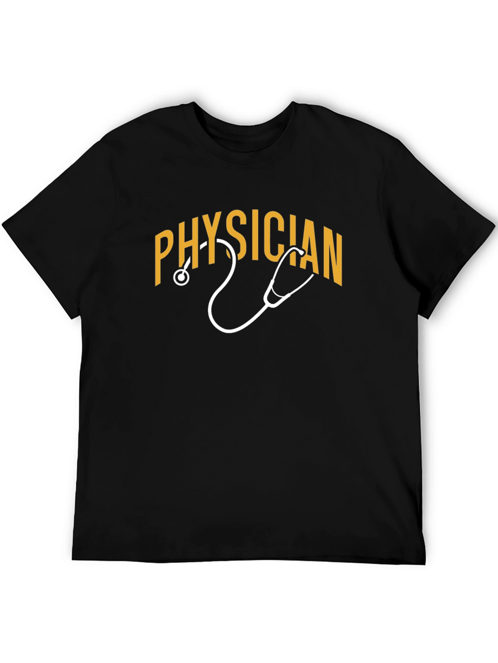 Physician T-Shirt with Stethoscope Graphic