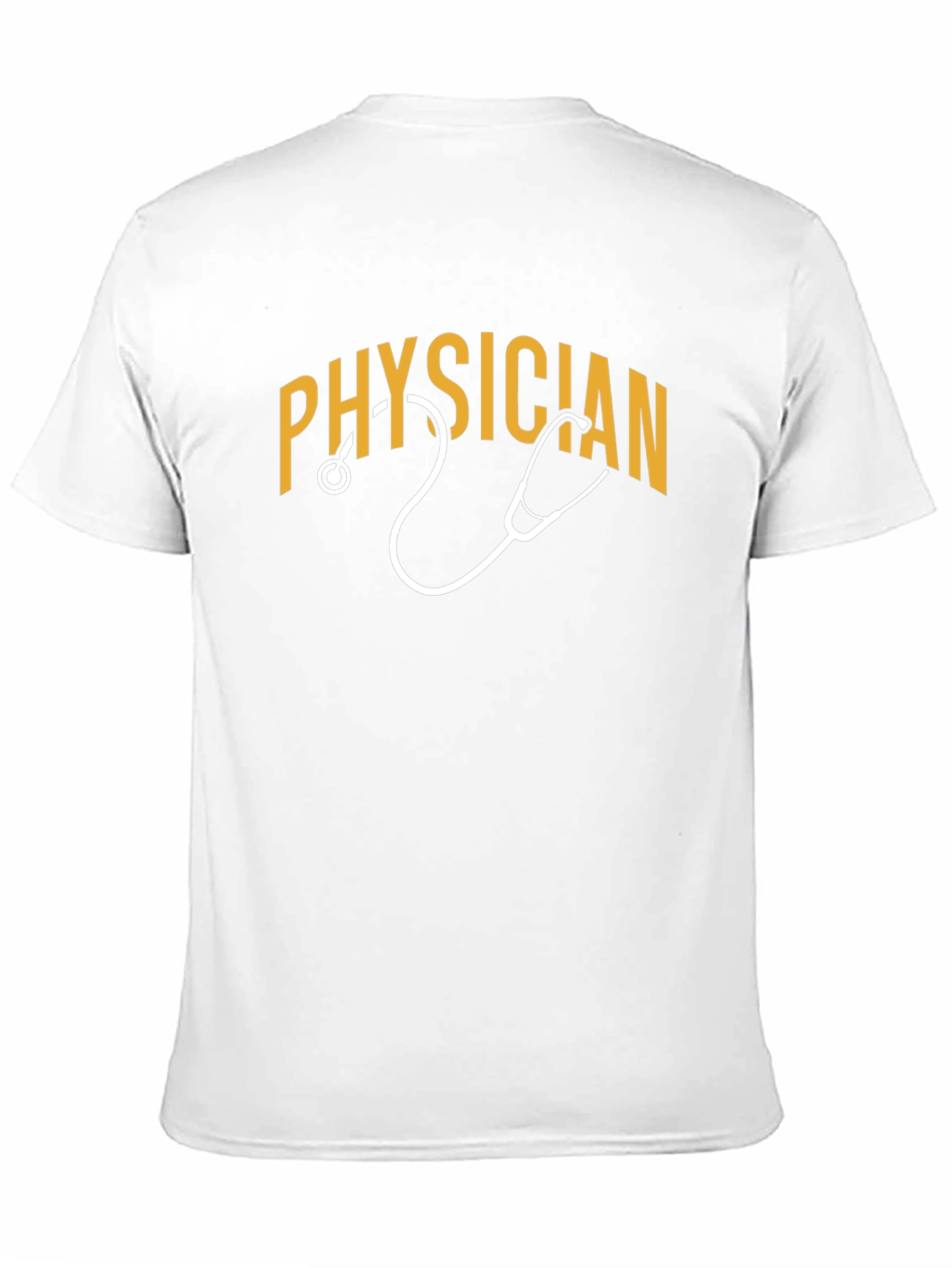 Physician T-Shirt with Stethoscope Graphic