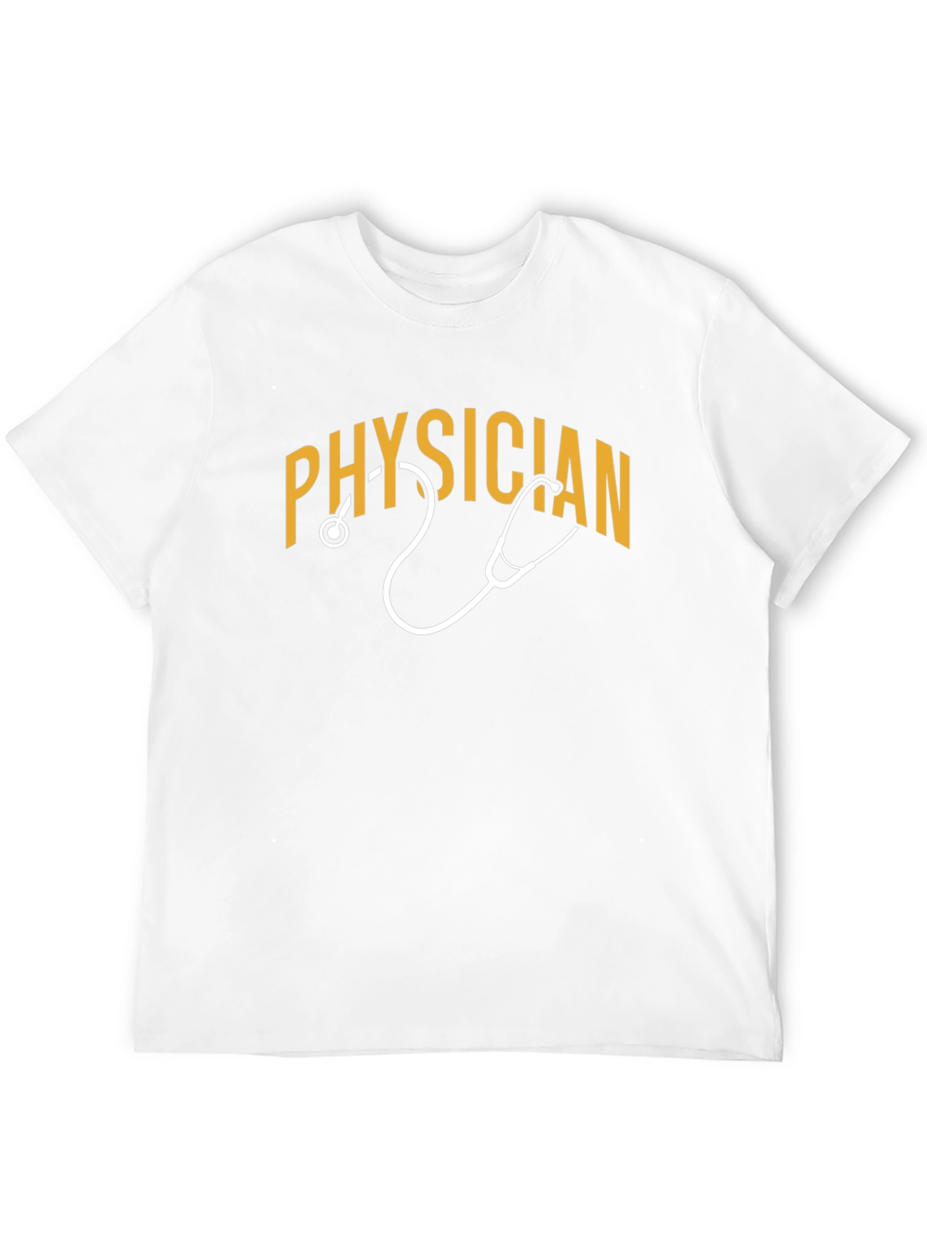 Physician T-Shirt with Stethoscope Graphic
