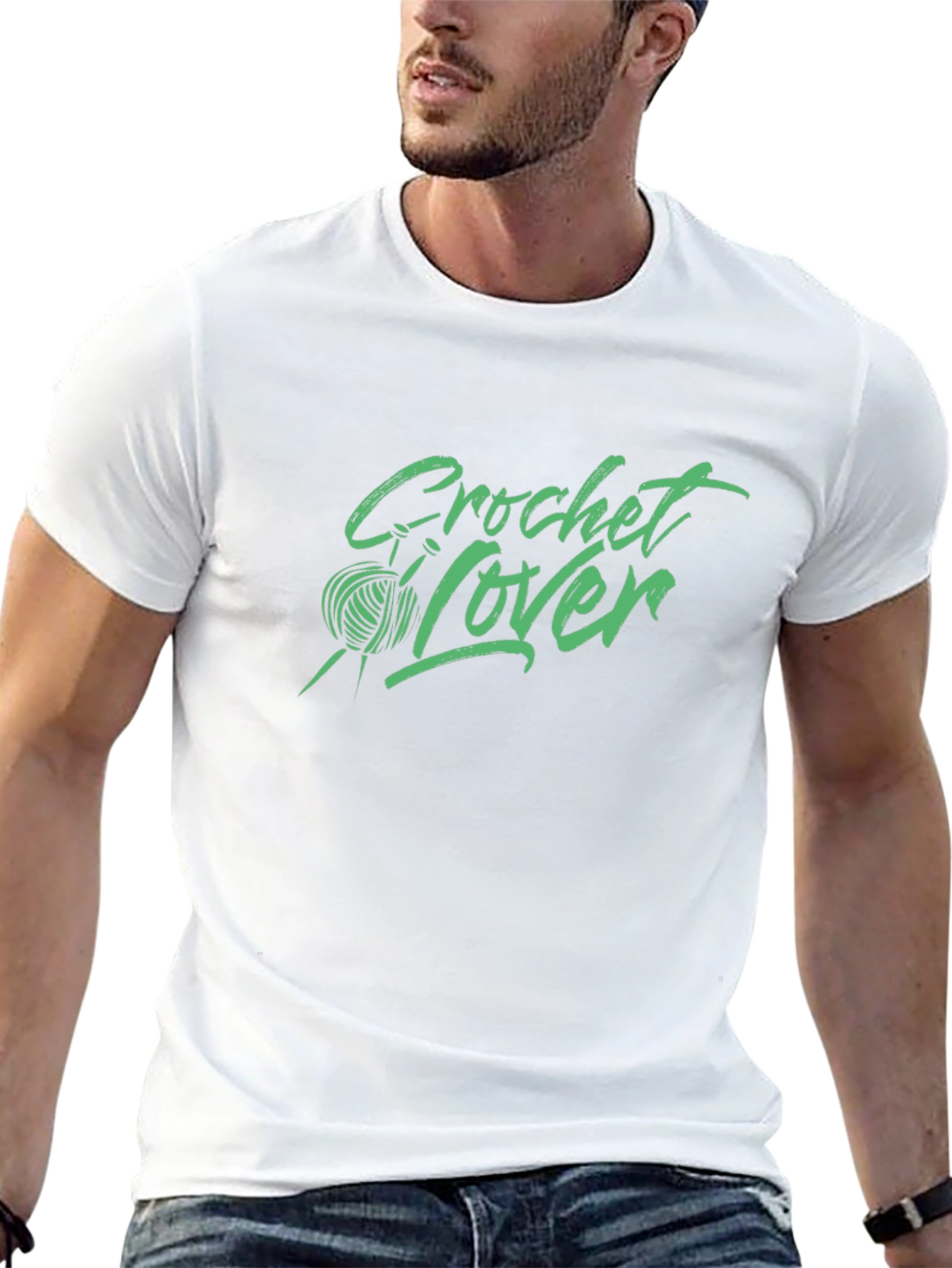 Crochet Lover Black T-Shirt