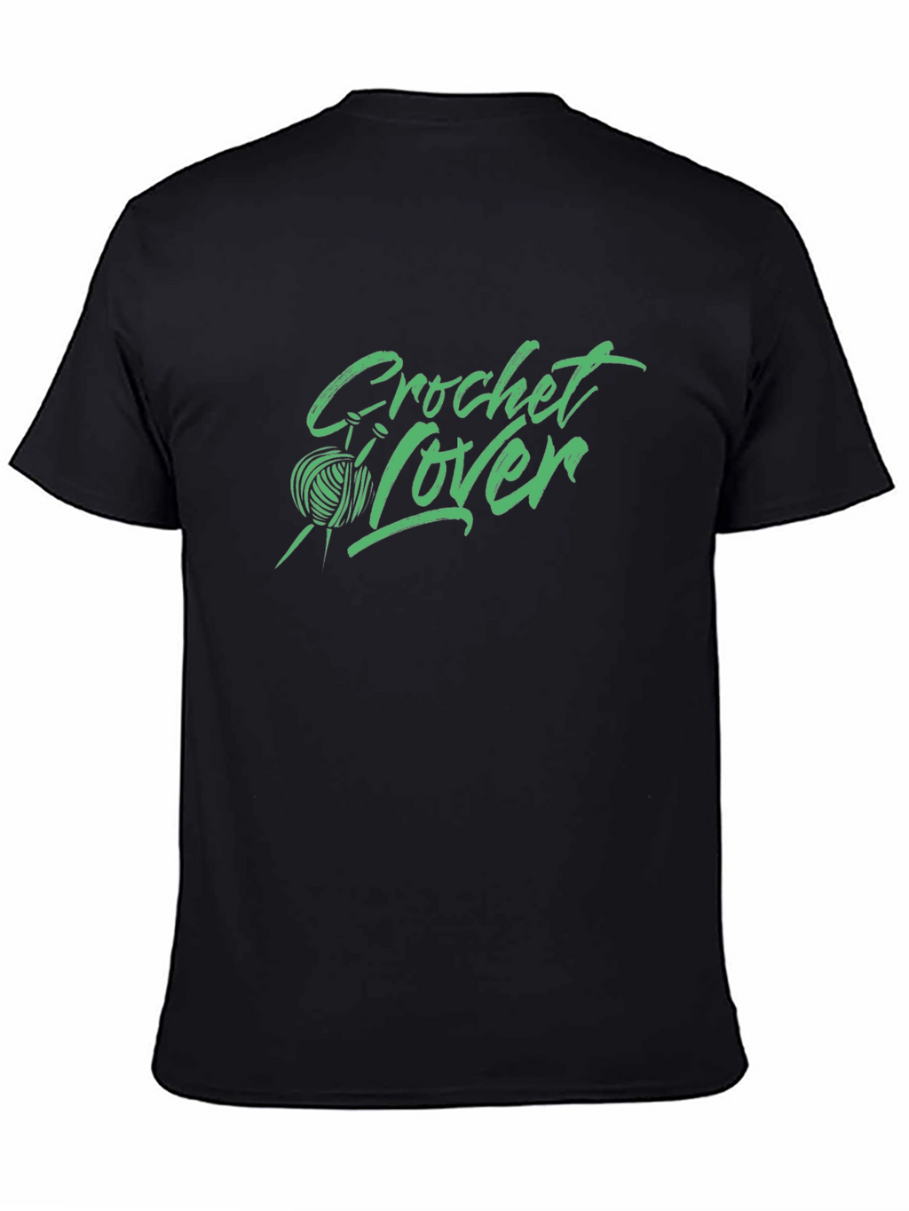 Crochet Lover Black T-Shirt