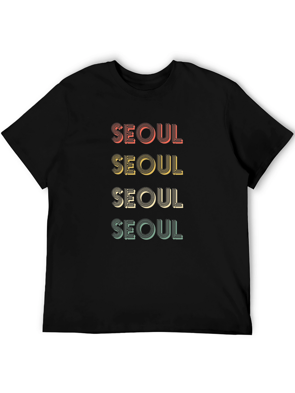 Retro Seoul T-Shirt - Stylish Korean City Pride