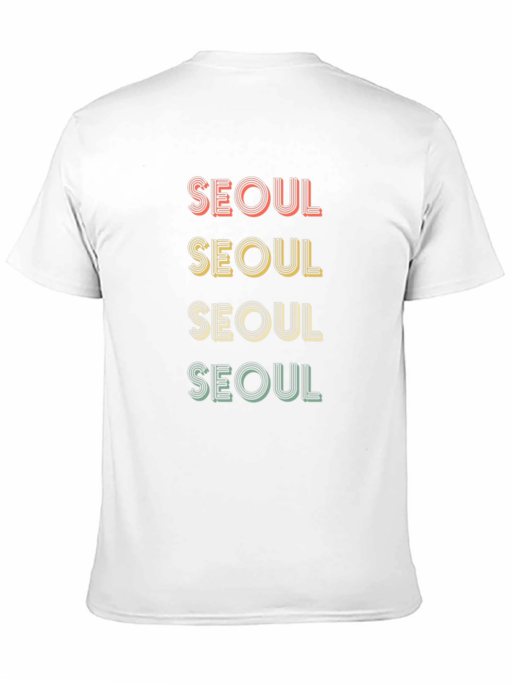 Retro Seoul T-Shirt - Stylish Korean City Pride