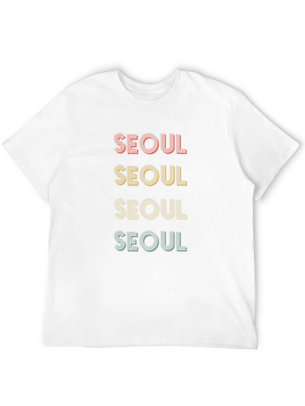 Retro Seoul T-Shirt - Stylish Korean City Pride