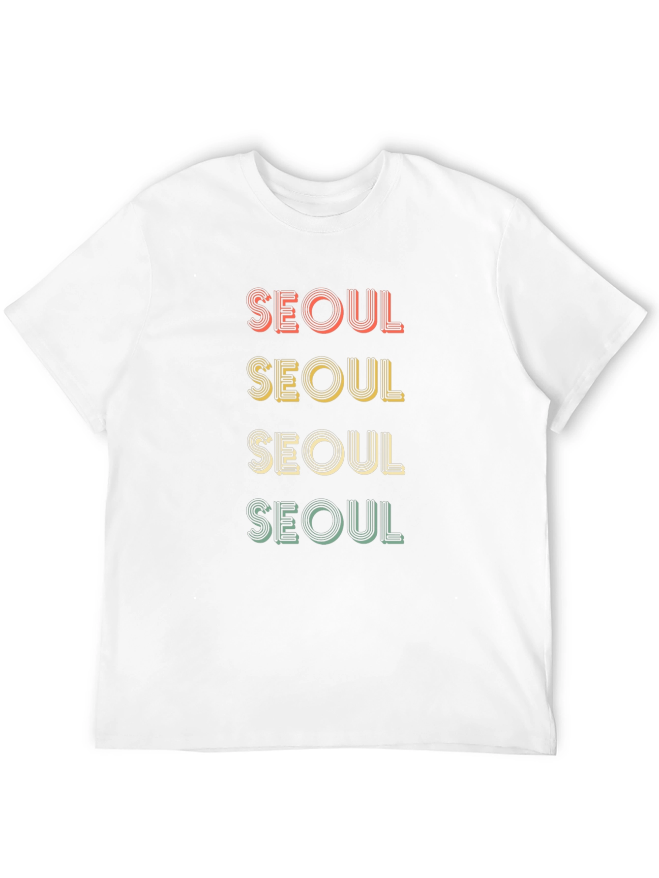 Retro Seoul T-Shirt - Stylish Korean City Pride