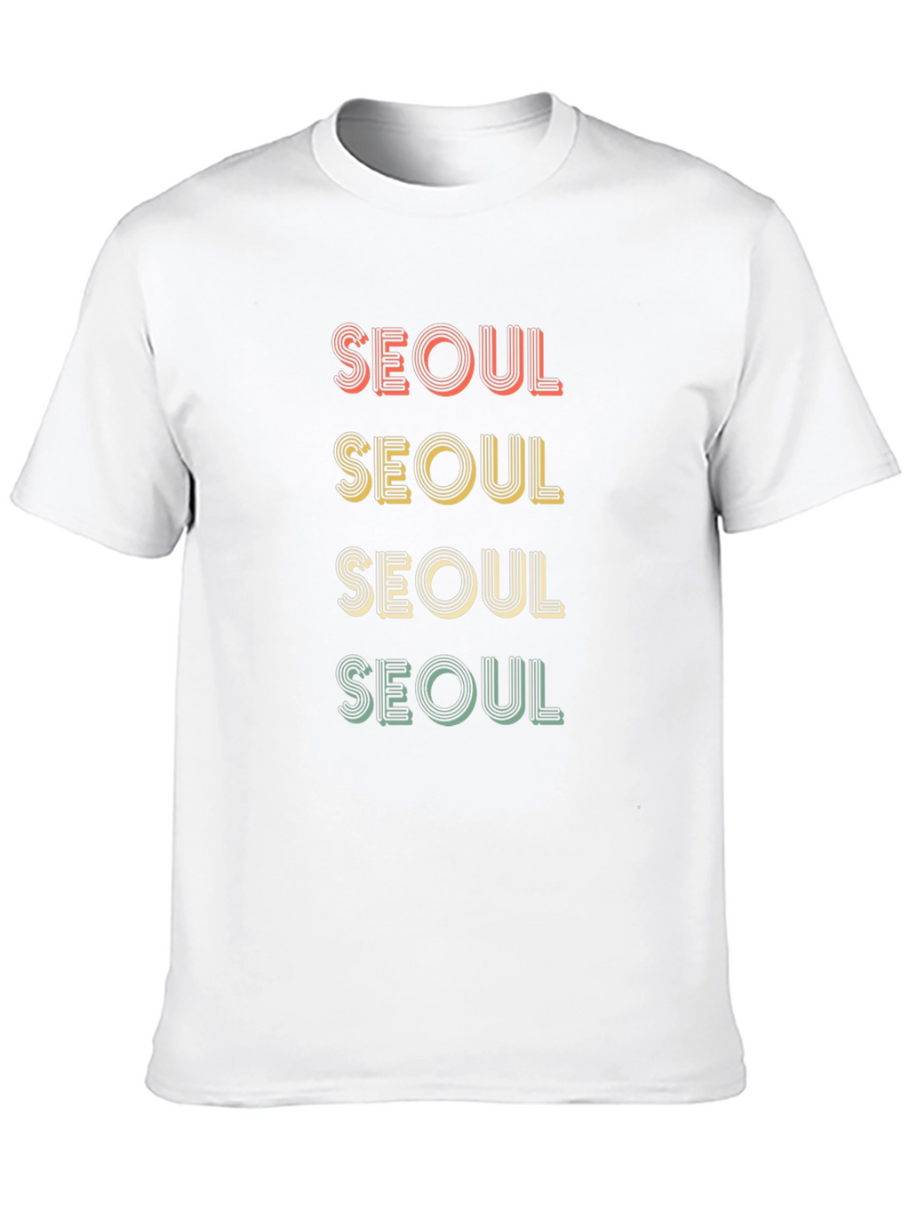 Retro Seoul T-Shirt - Stylish Korean City Pride
