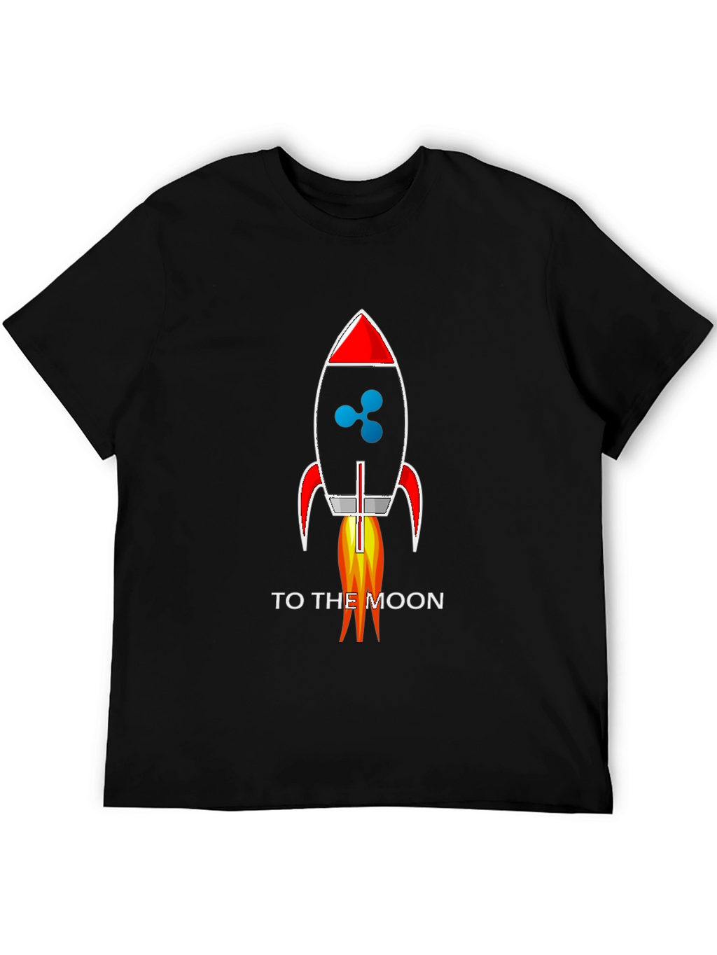 Ripple XRP Rocket To The Moon T-Shirt