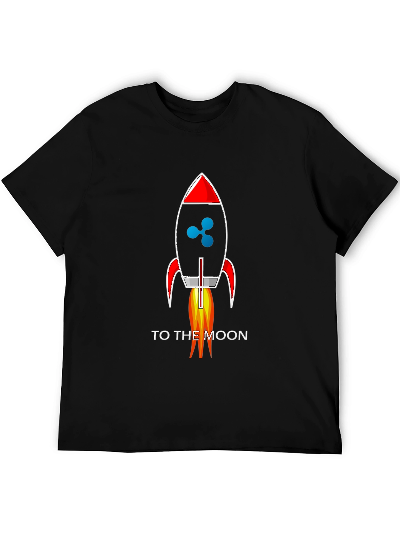 Ripple XRP Rocket To The Moon T-Shirt