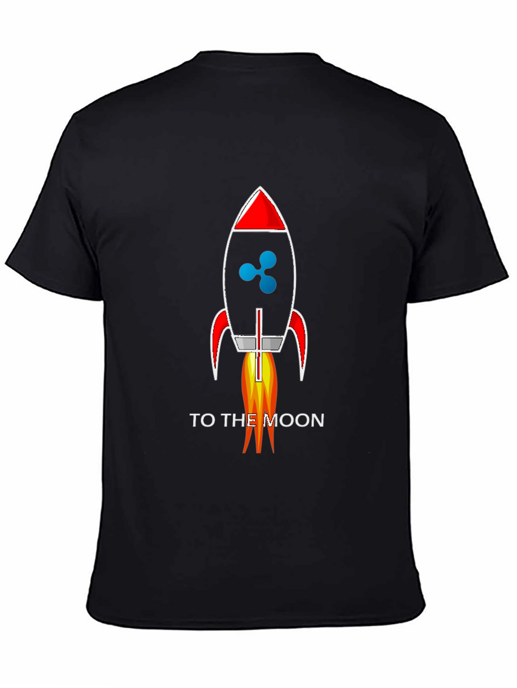 Ripple XRP Rocket To The Moon T-Shirt