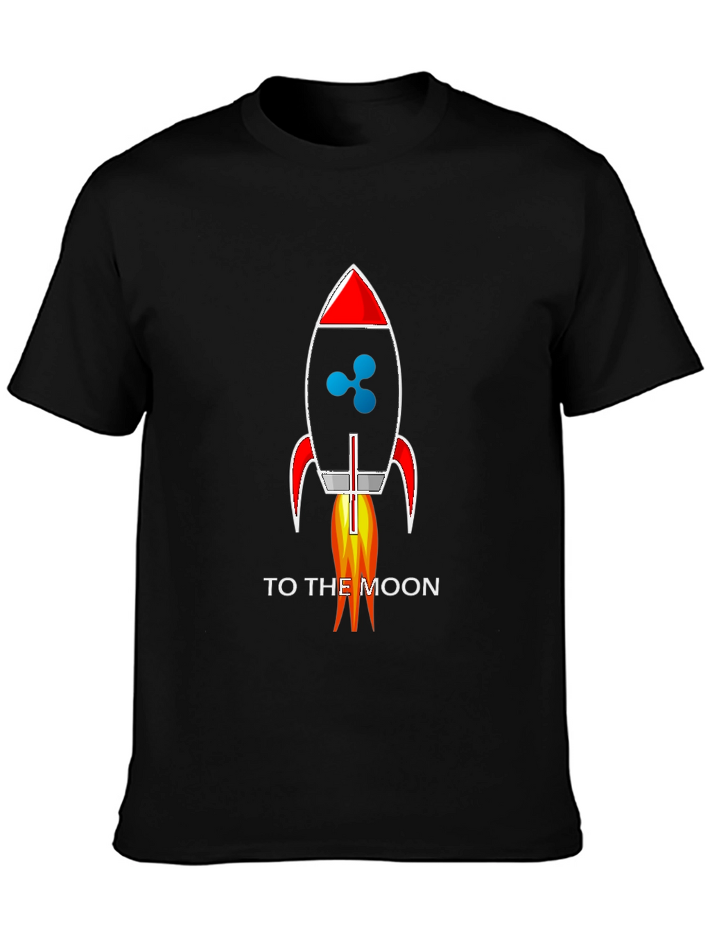Ripple XRP Rocket To The Moon T-Shirt