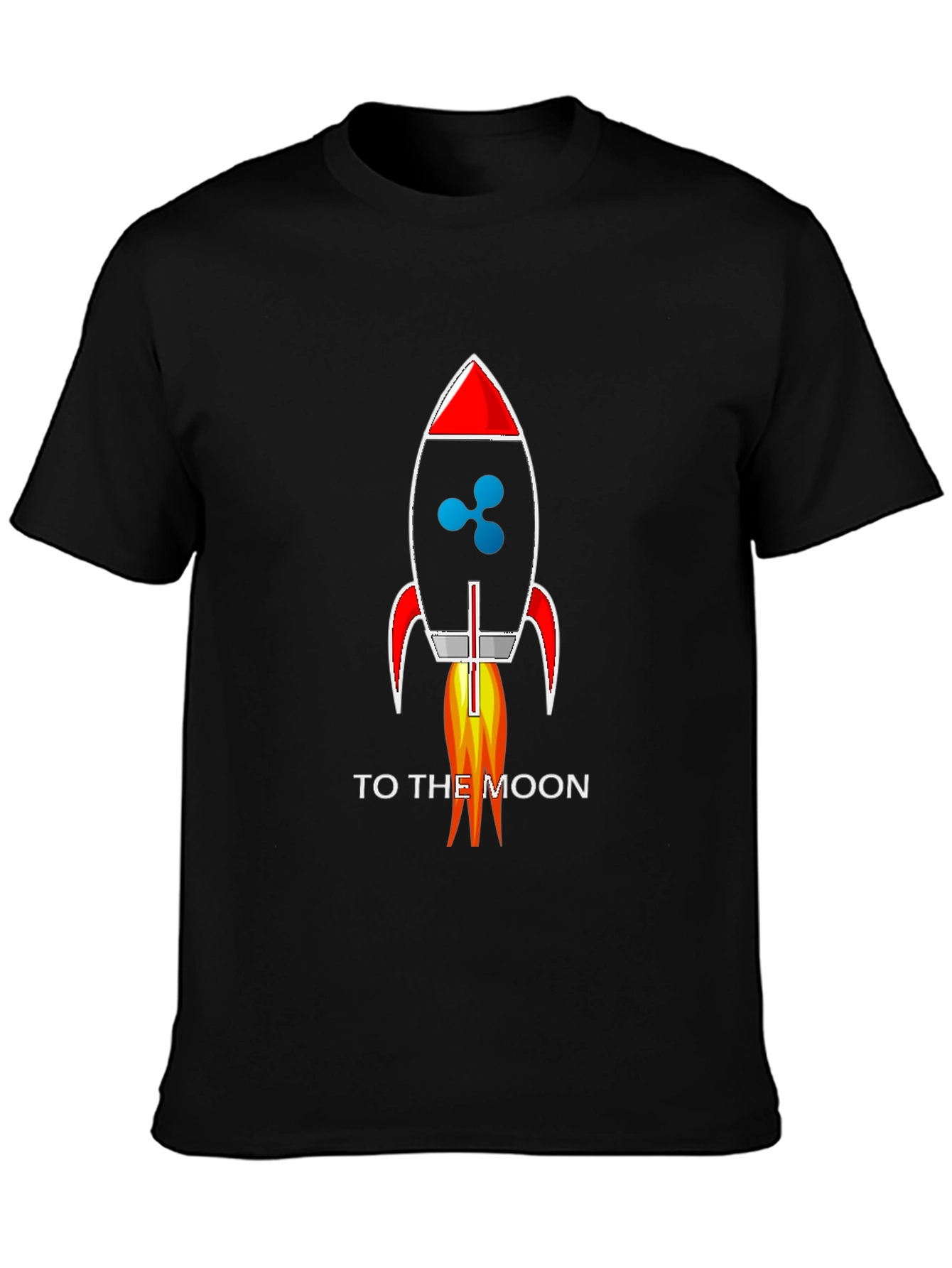 Ripple XRP Rocket To The Moon T-Shirt