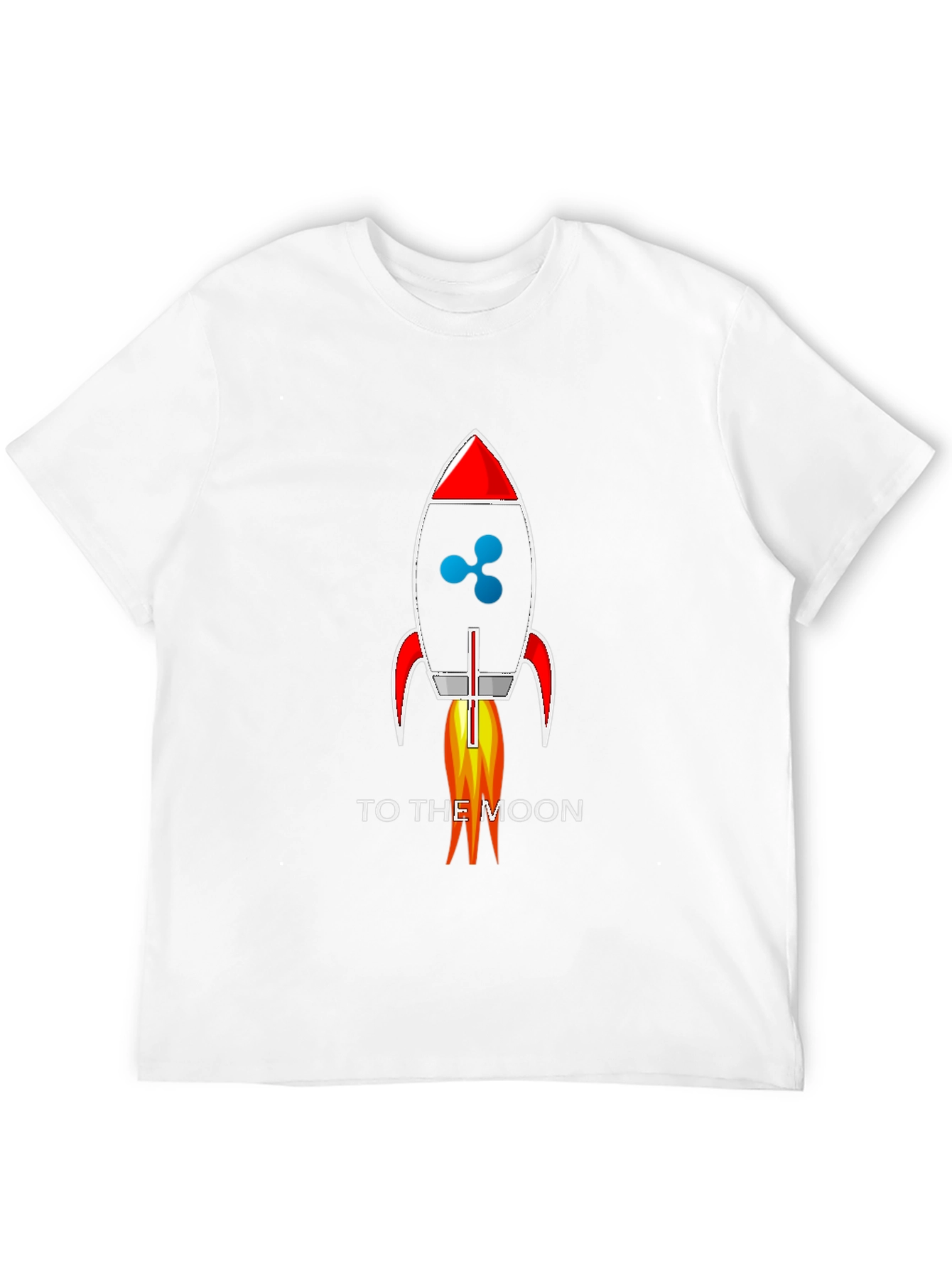 Ripple XRP Rocket To The Moon T-Shirt