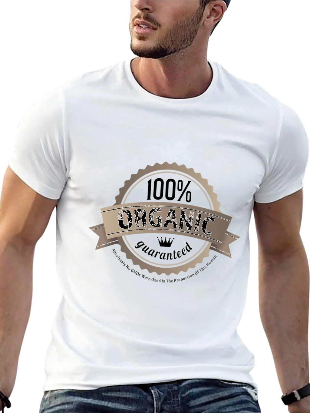 100% Organic Guaranteed T-Shirt