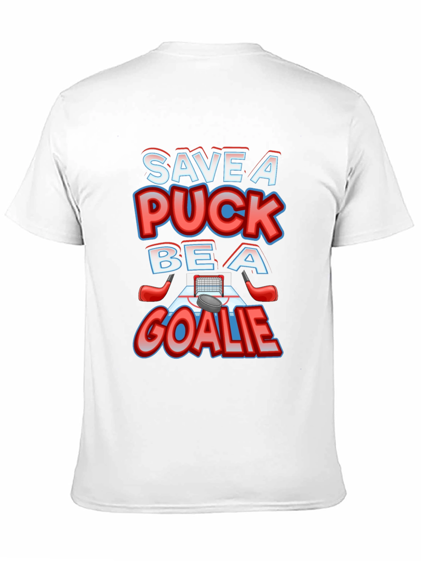Save A Puck Be A Goalie T-Shirt