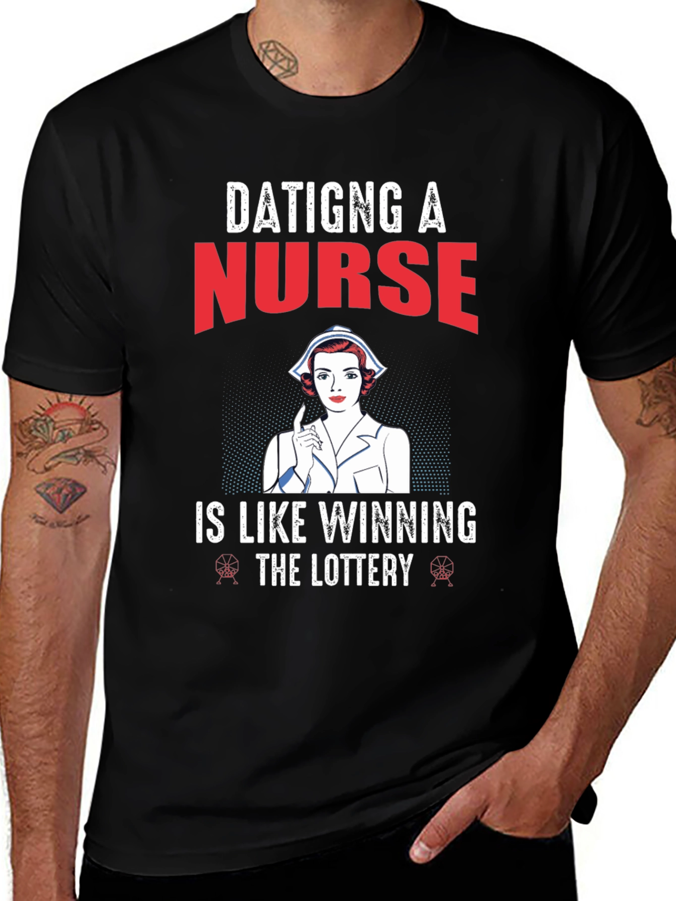 Dating a Nurse T-Shirt