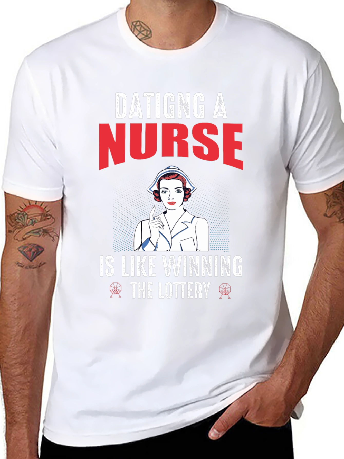 Dating a Nurse T-Shirt