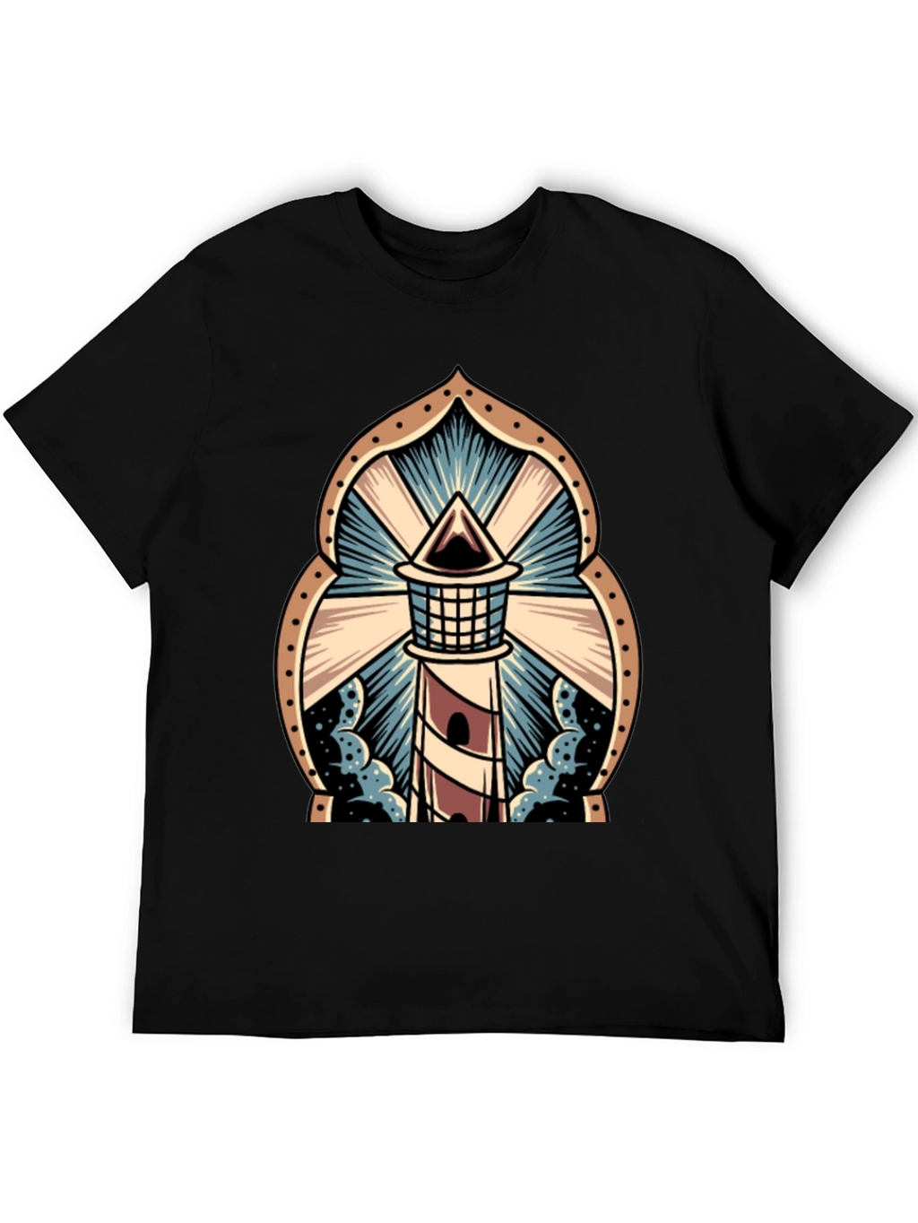 Lighthouse Graphic Tee - Striking Design
