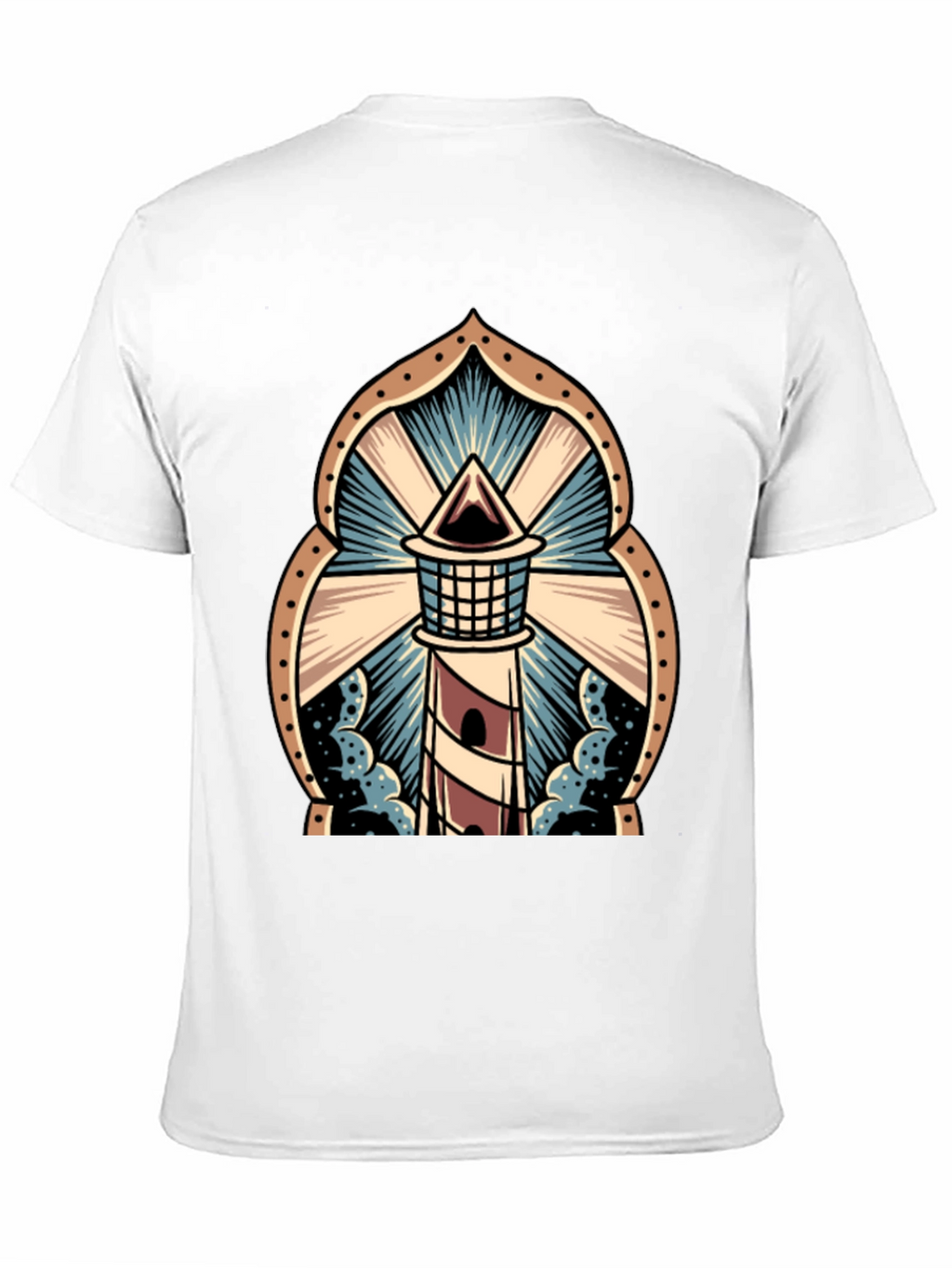 Lighthouse Graphic Tee - Striking Design