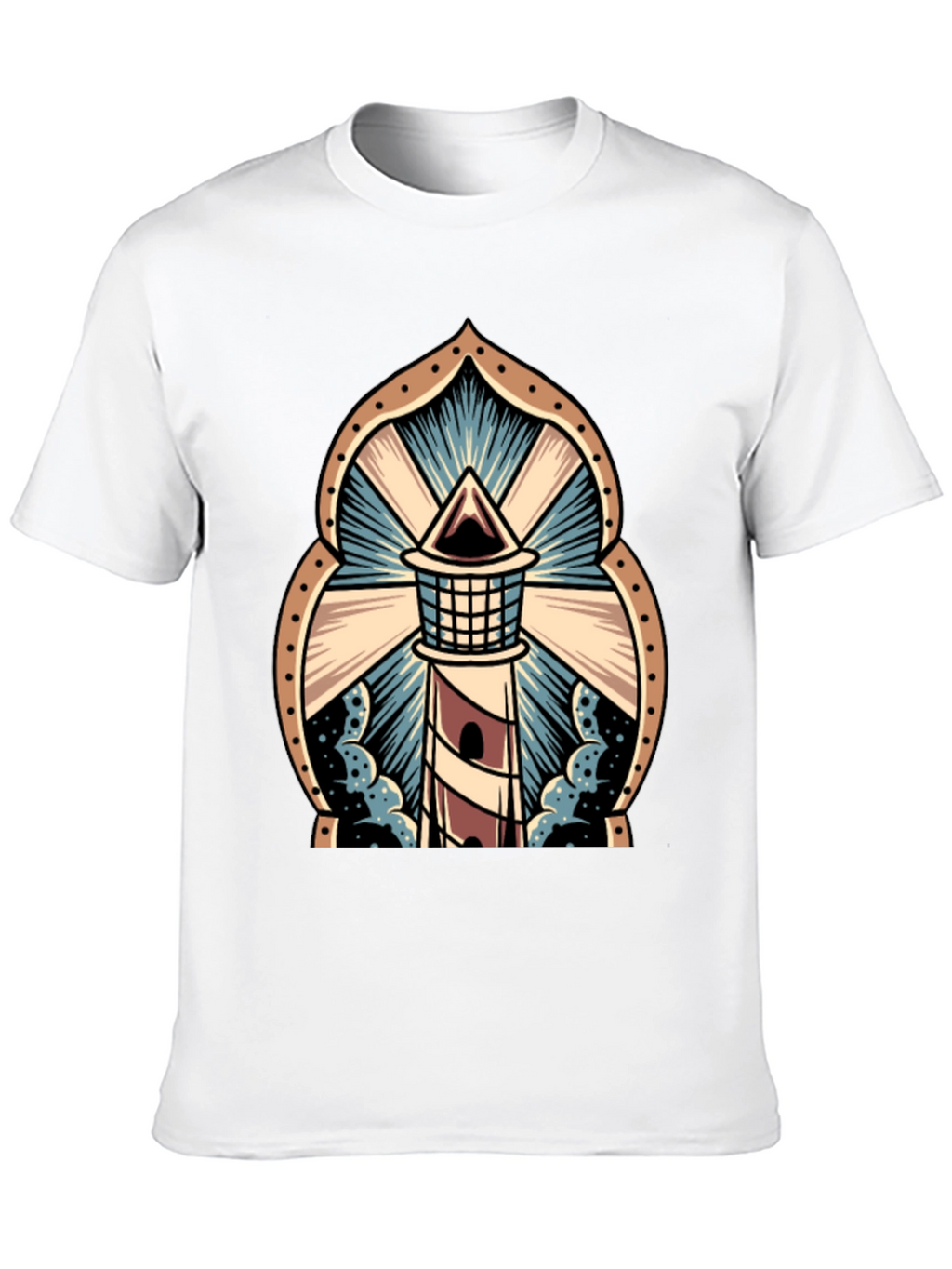 Lighthouse Graphic Tee - Striking Design