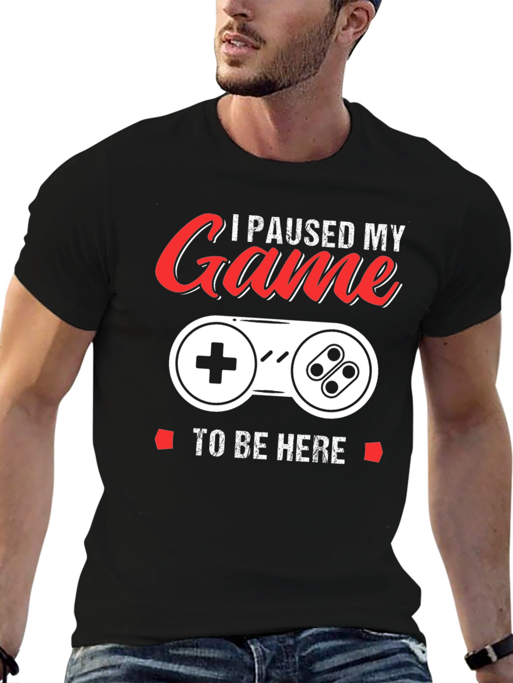 I Paused My Game T-Shirt - Gamer Apparel