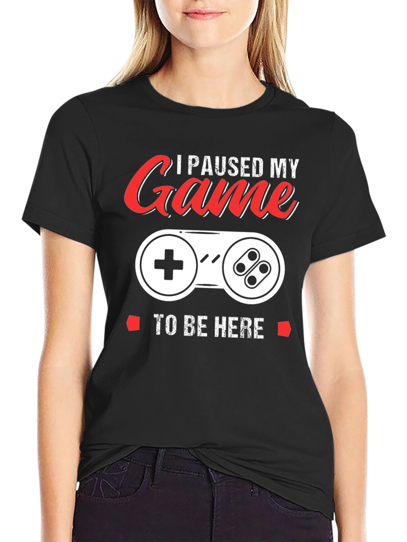 I Paused My Game T-Shirt - Gamer Apparel