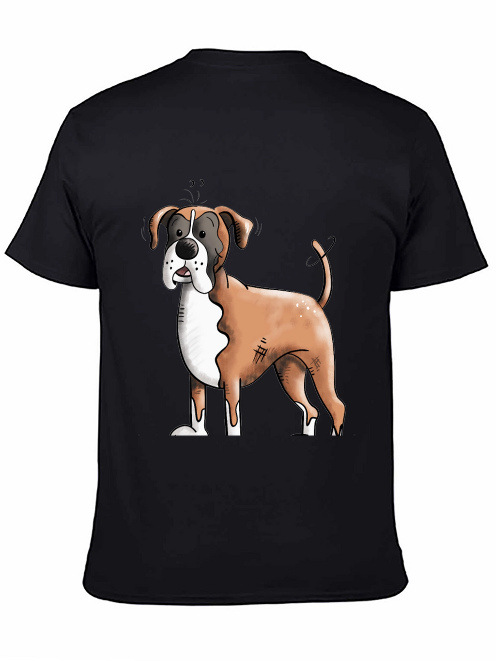 Boxer Dog Graphic T-Shirt - Cute Dog Lover Tee