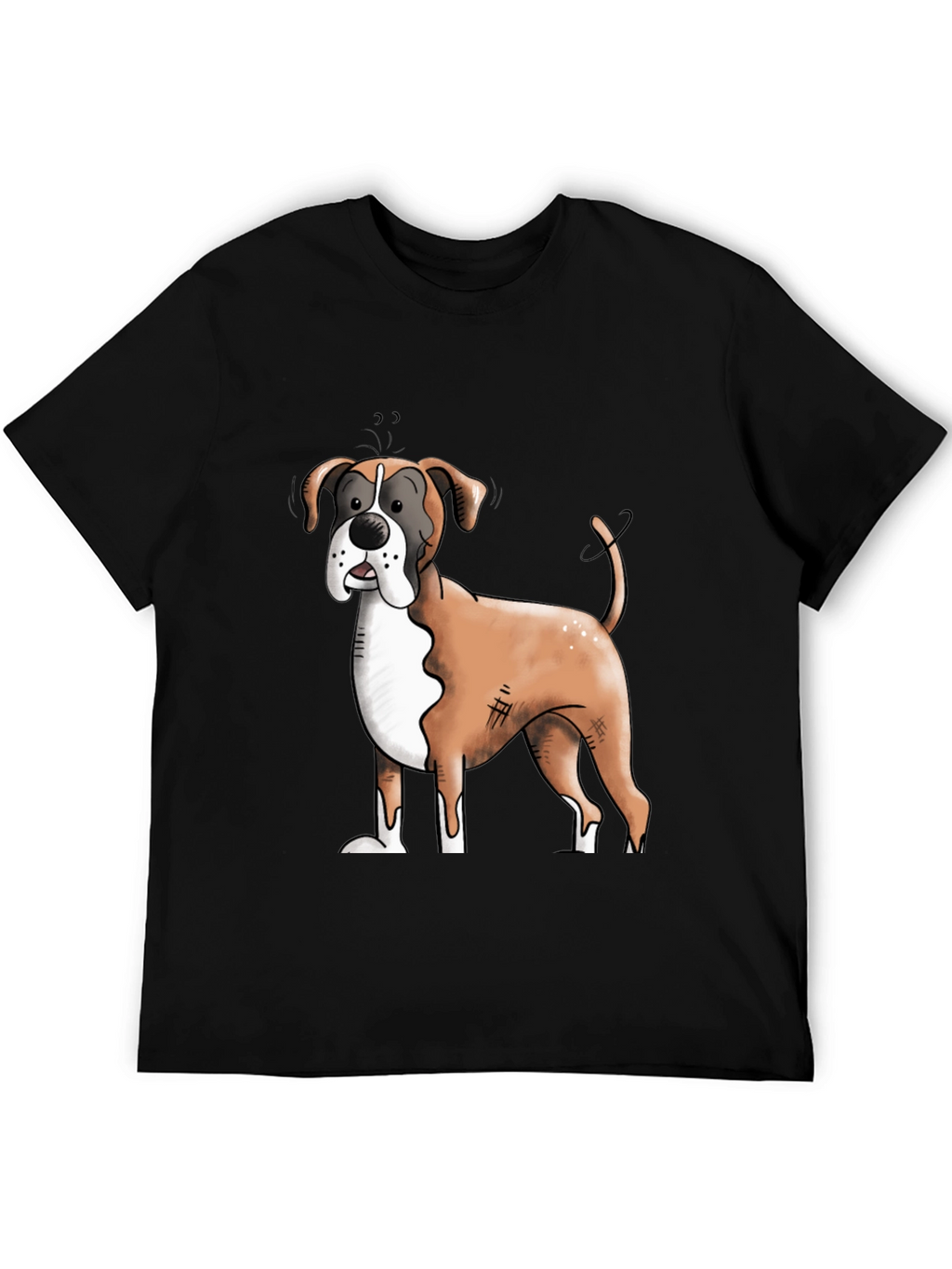 Boxer Dog Graphic T-Shirt - Cute Dog Lover Tee