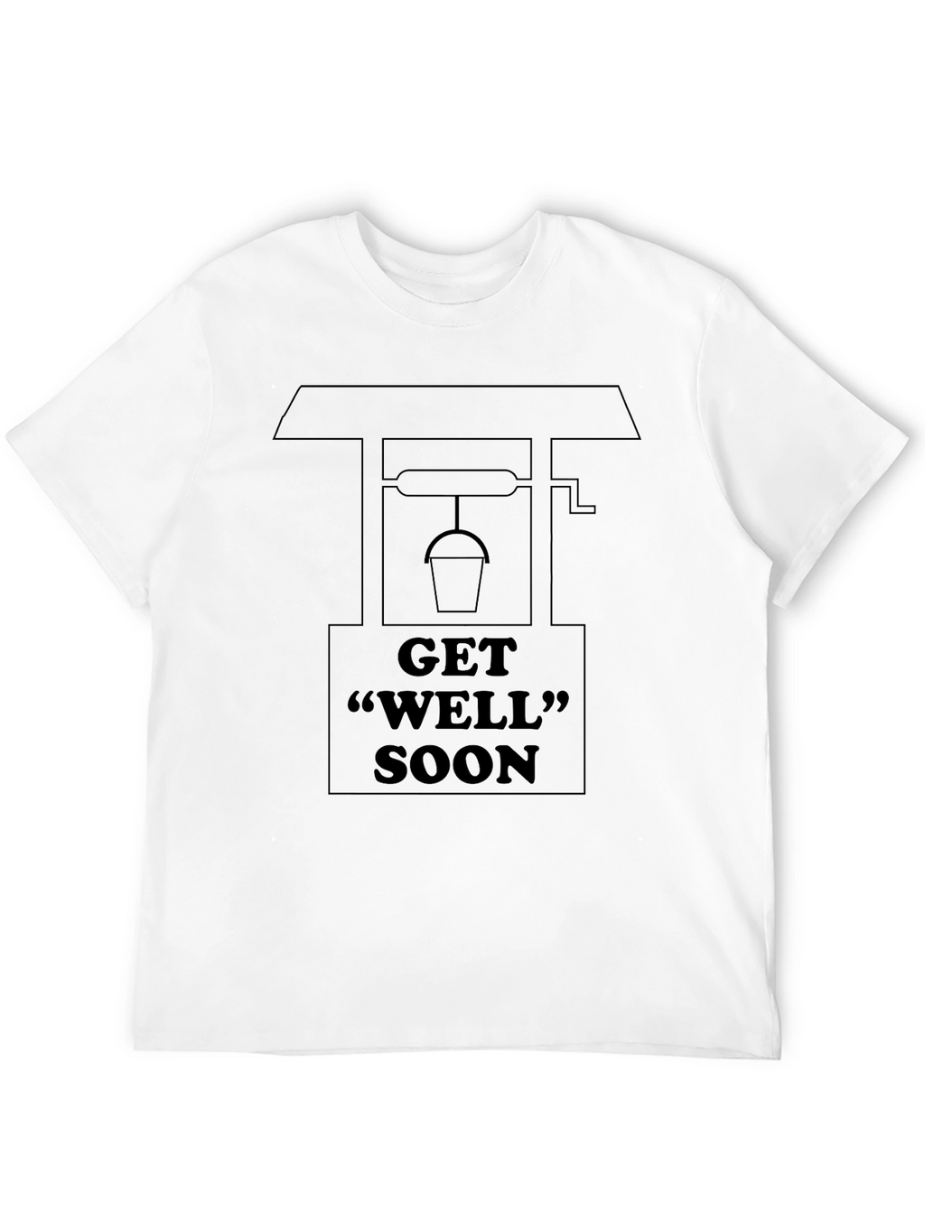 Get Well Soon Wishing Well Graphic T-Shirt
