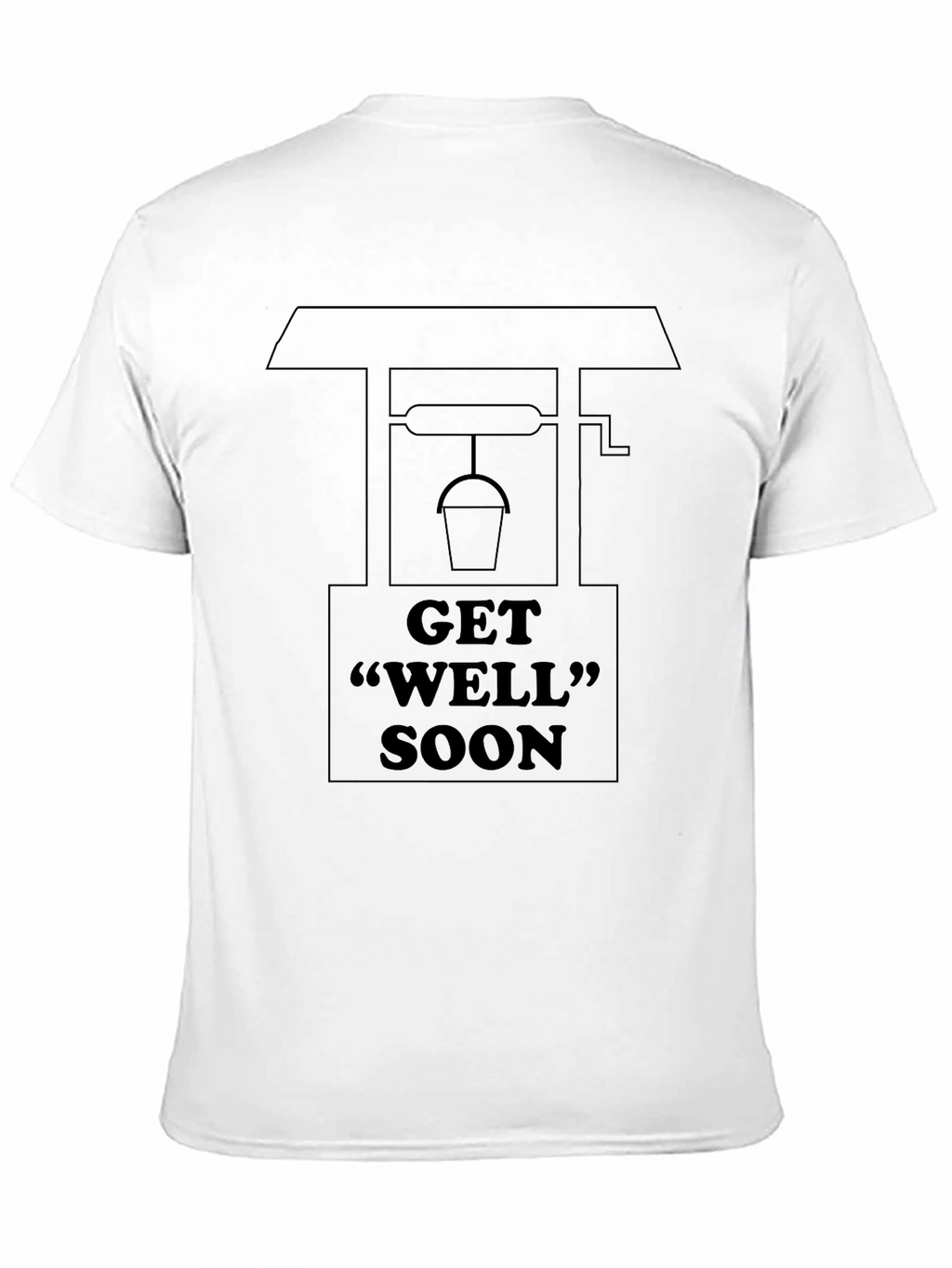 Get Well Soon Wishing Well Graphic T-Shirt