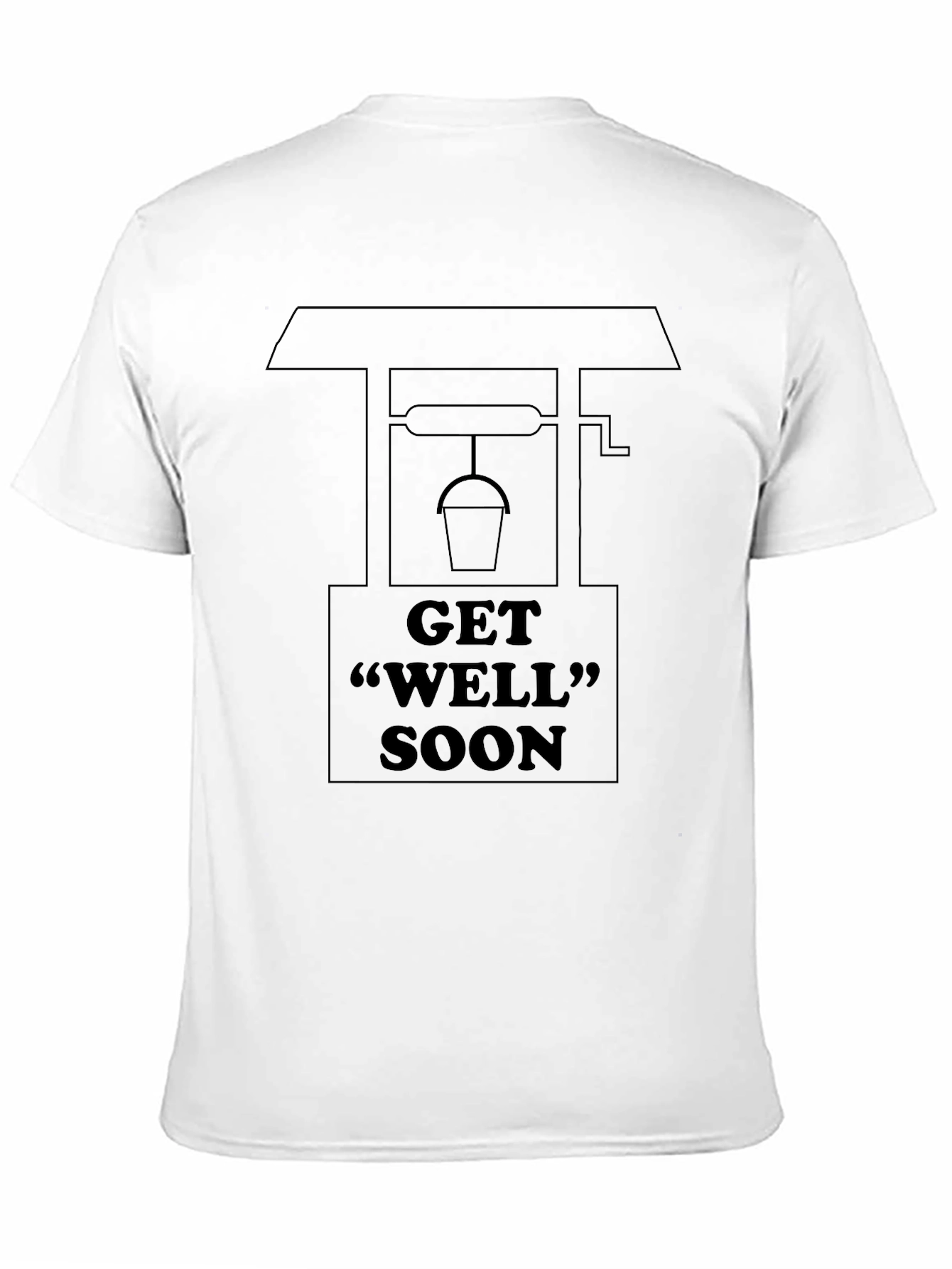 Get Well Soon Wishing Well Graphic T-Shirt